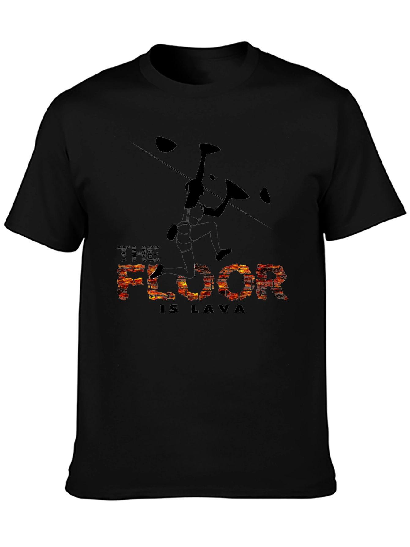 The Floor Is Lava Climbing T-Shirt