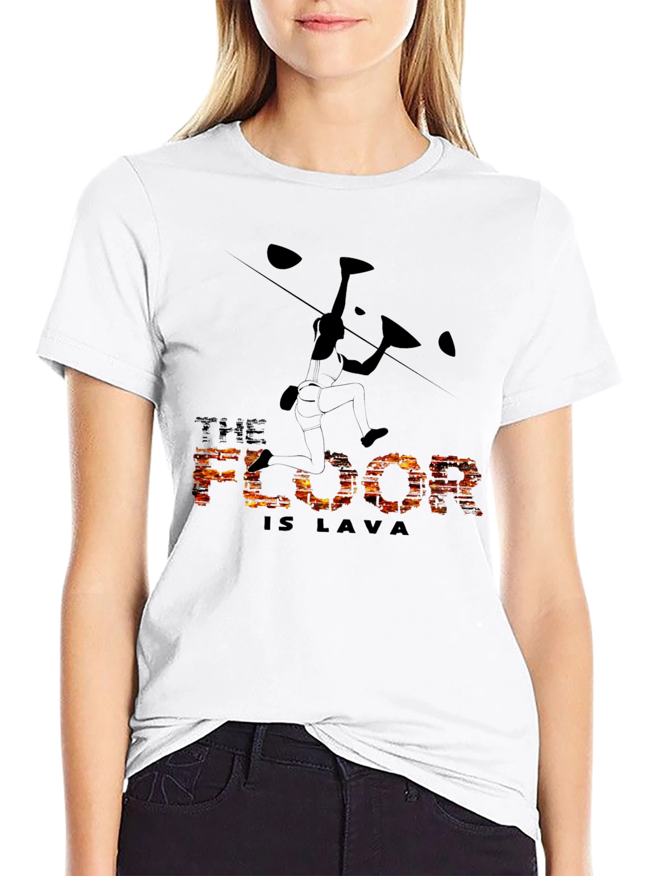 The Floor Is Lava Climbing T-Shirt