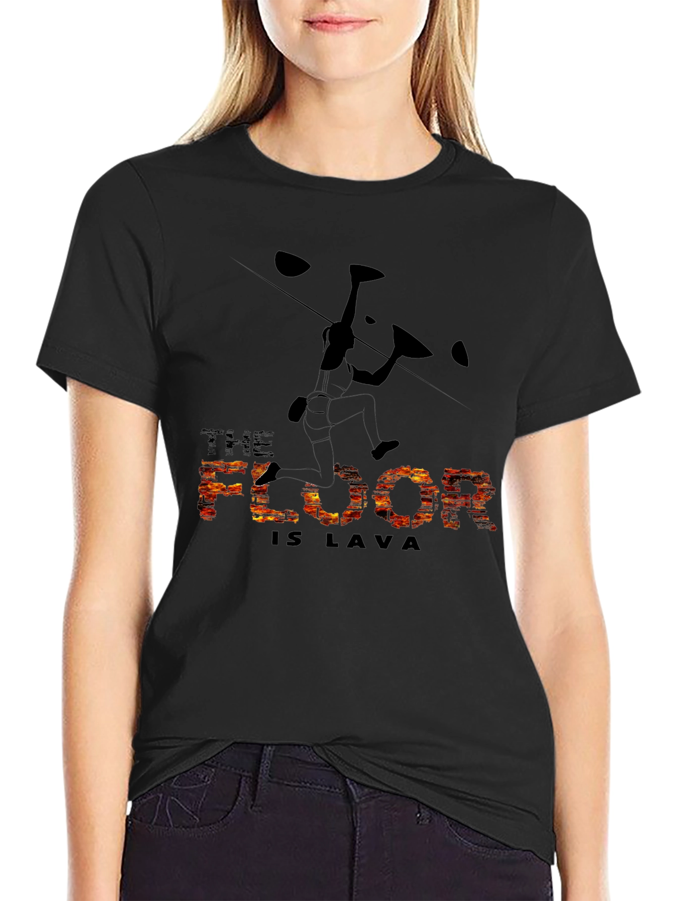 The Floor Is Lava Climbing T-Shirt