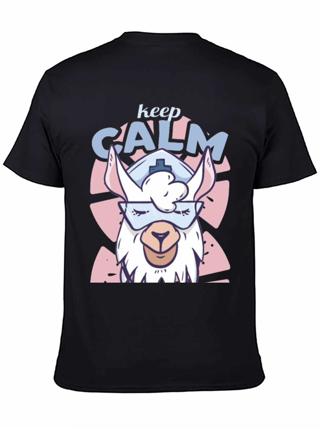 Keep Calm Llama Nurse T-Shirt