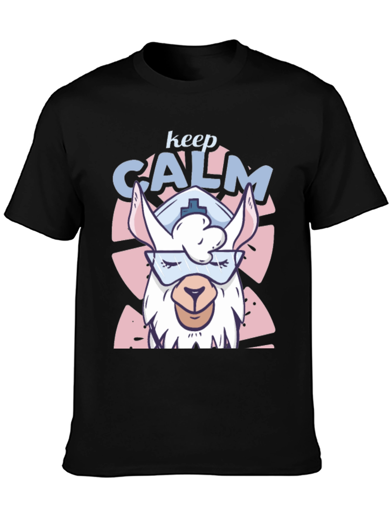 Keep Calm Llama Nurse T-Shirt