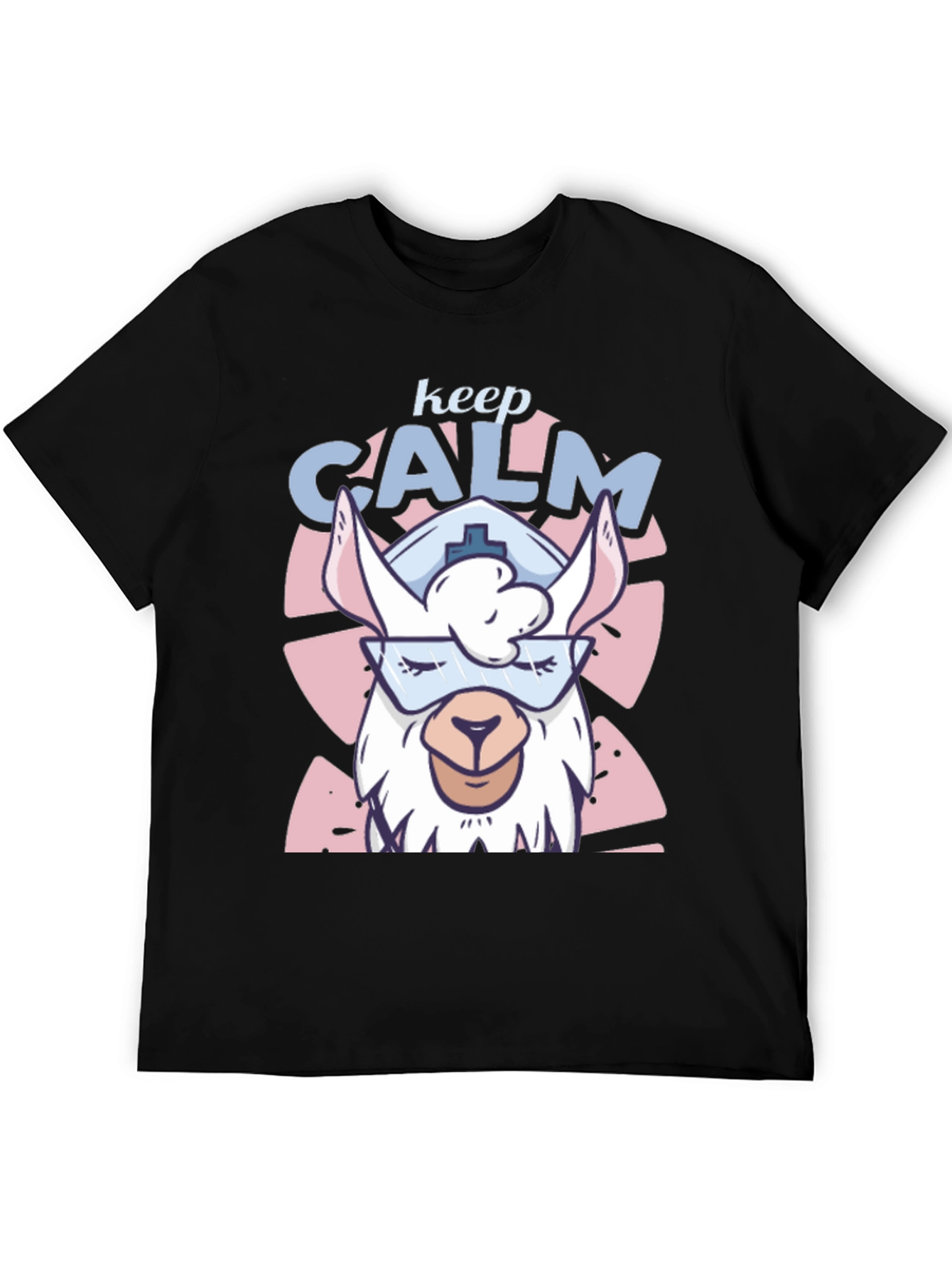 Keep Calm Llama Nurse T-Shirt