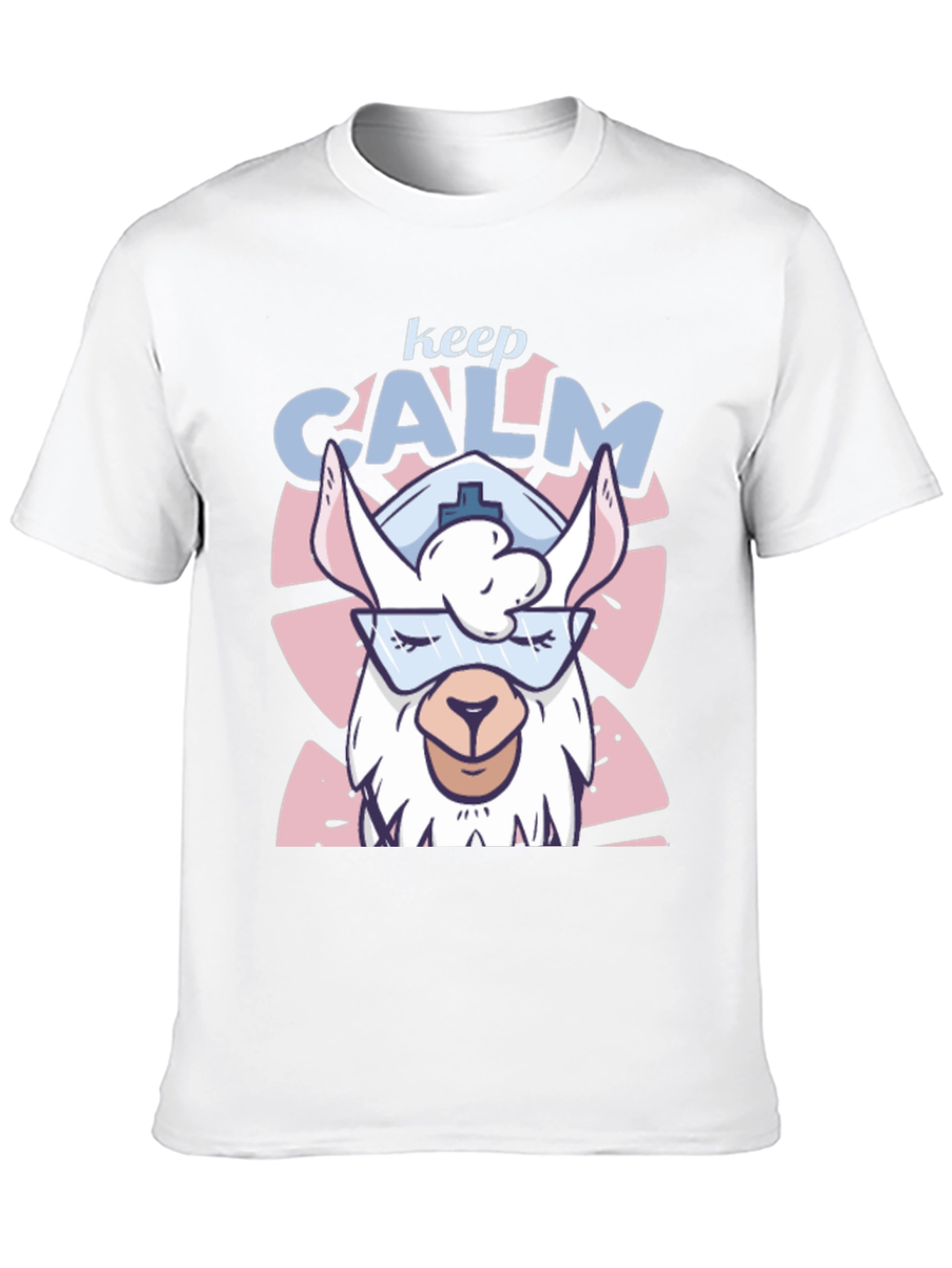 Keep Calm Llama Nurse T-Shirt