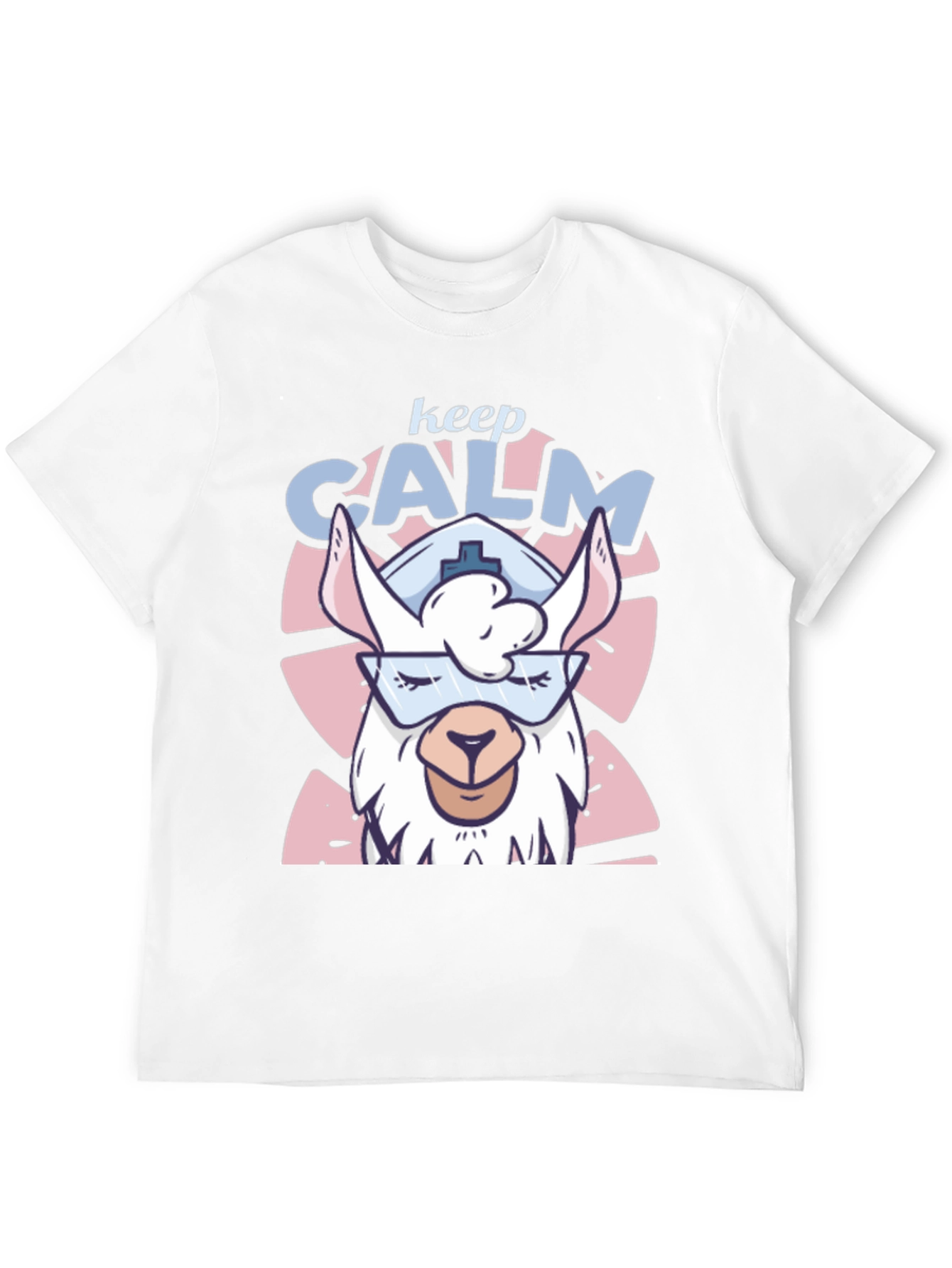 Keep Calm Llama Nurse T-Shirt