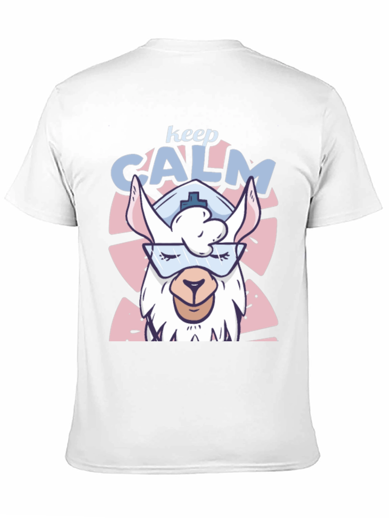 Keep Calm Llama Nurse T-Shirt