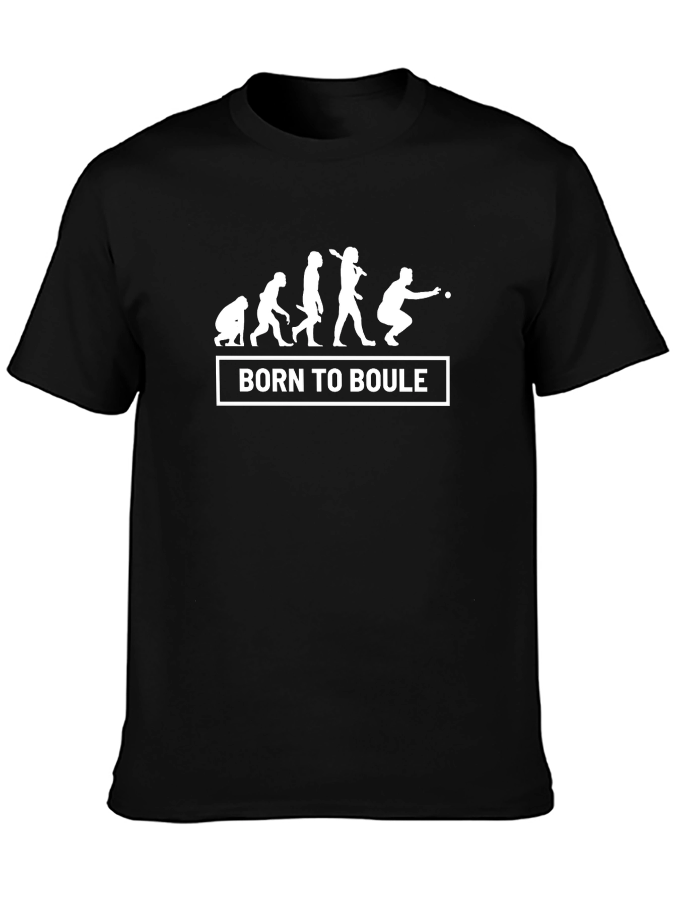 Born To Boule Evolution T-Shirt - Black