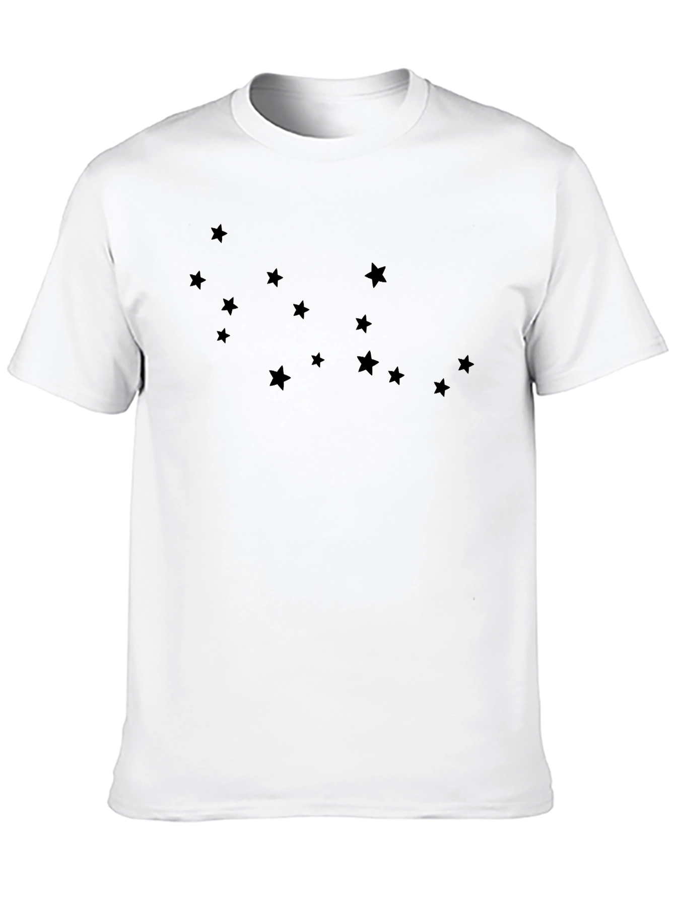 Star Constellation Graphic Black T-Shirt