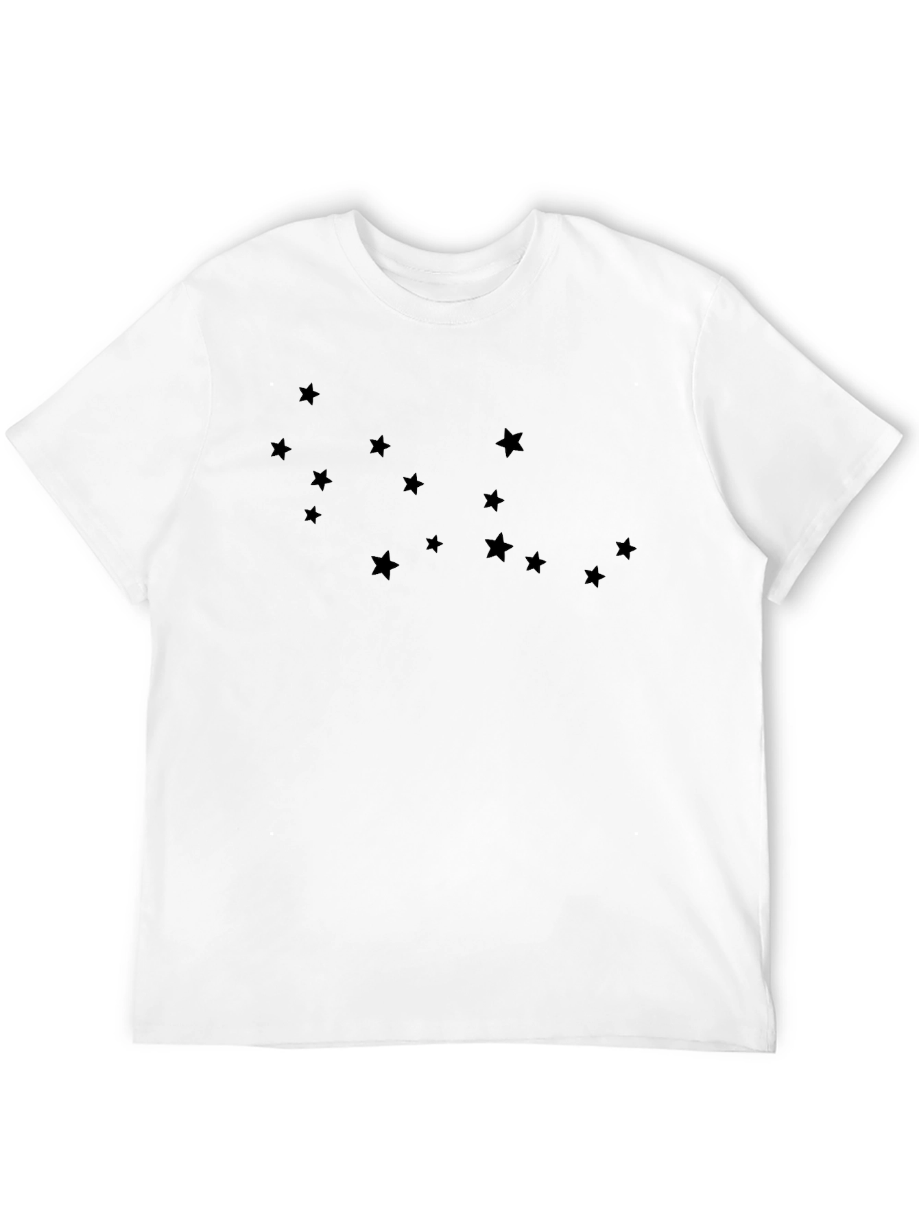 Star Constellation Graphic Black T-Shirt