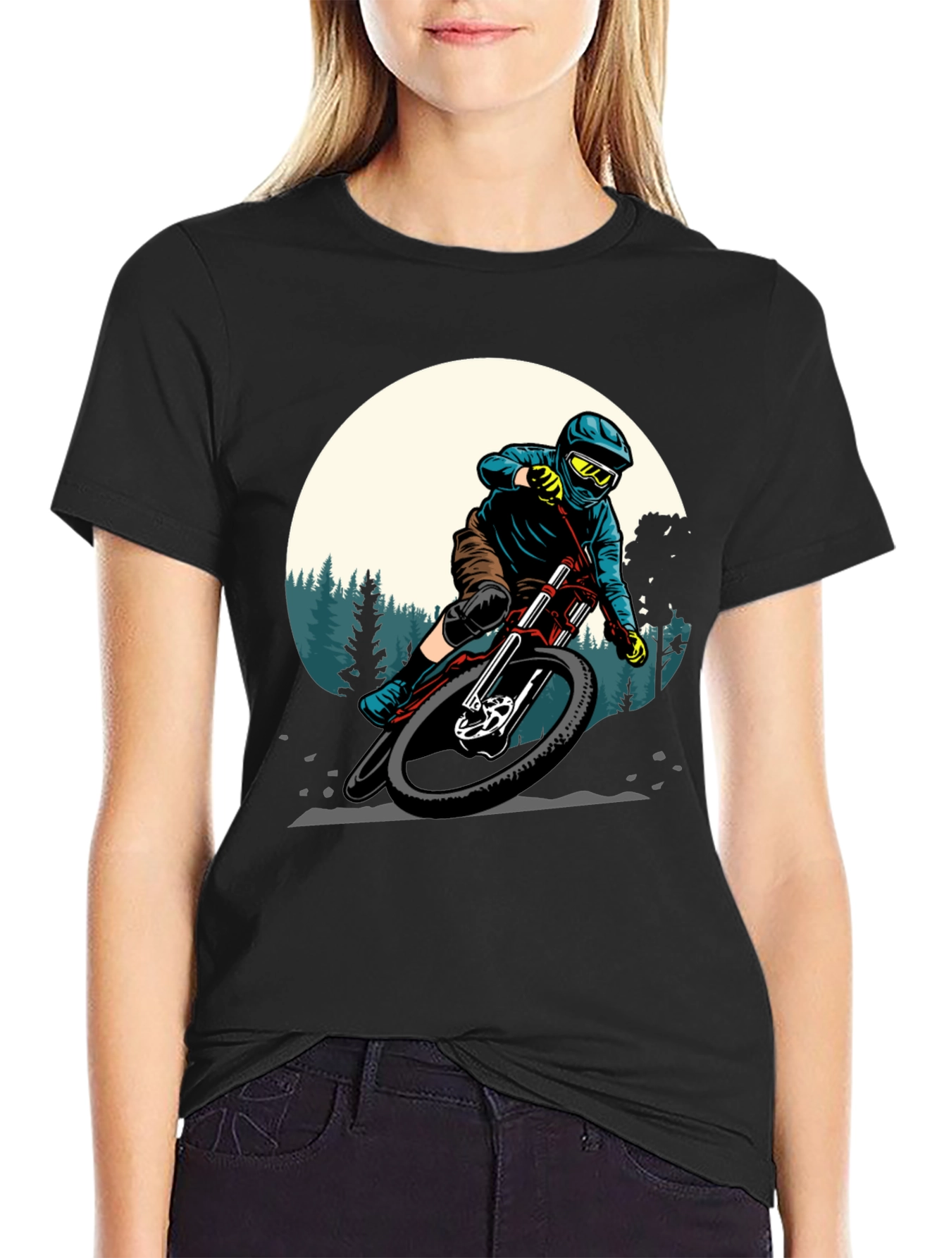 Mountain Bike Graphic Tee - Ride in Style!