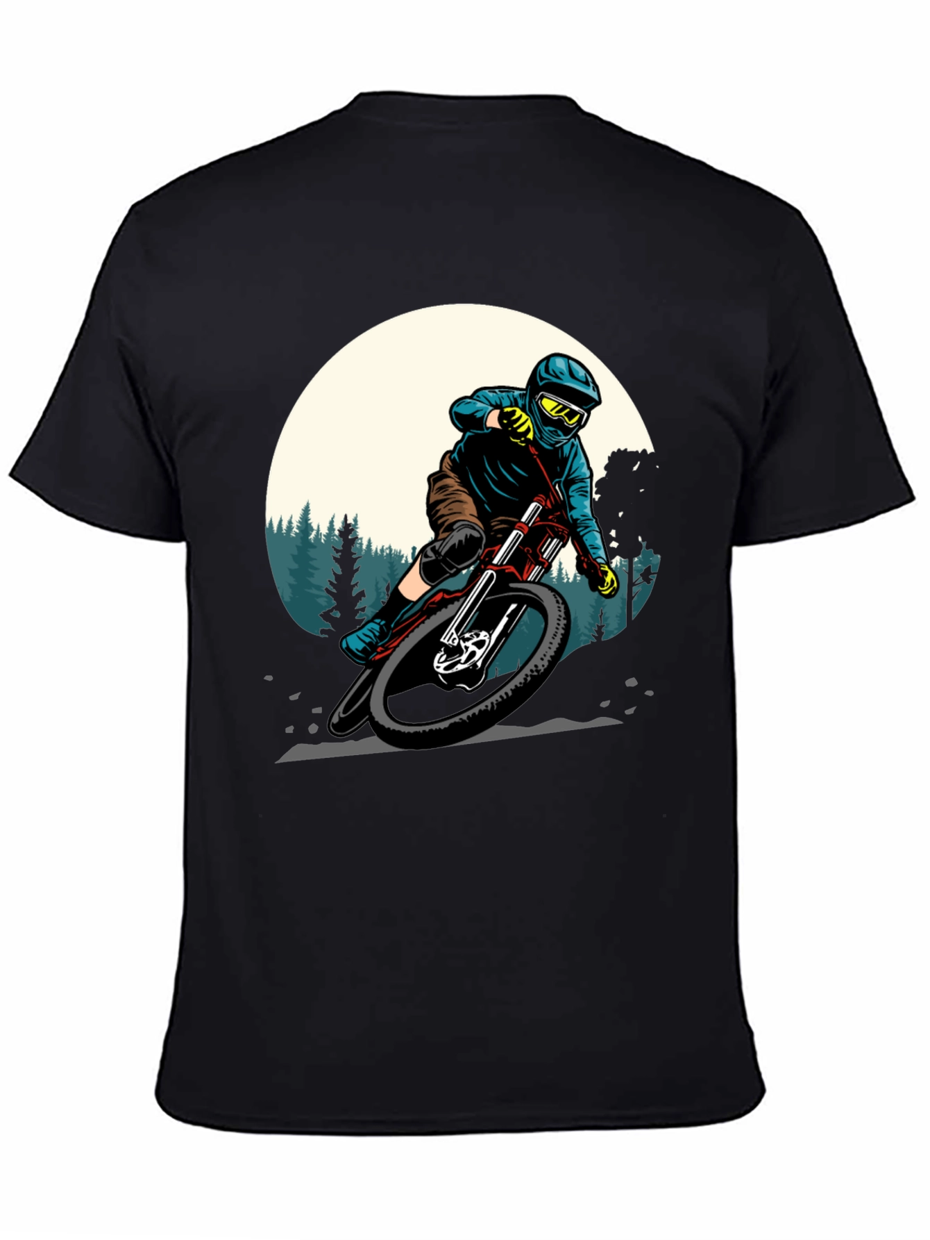 Mountain Bike Graphic Tee - Ride in Style!