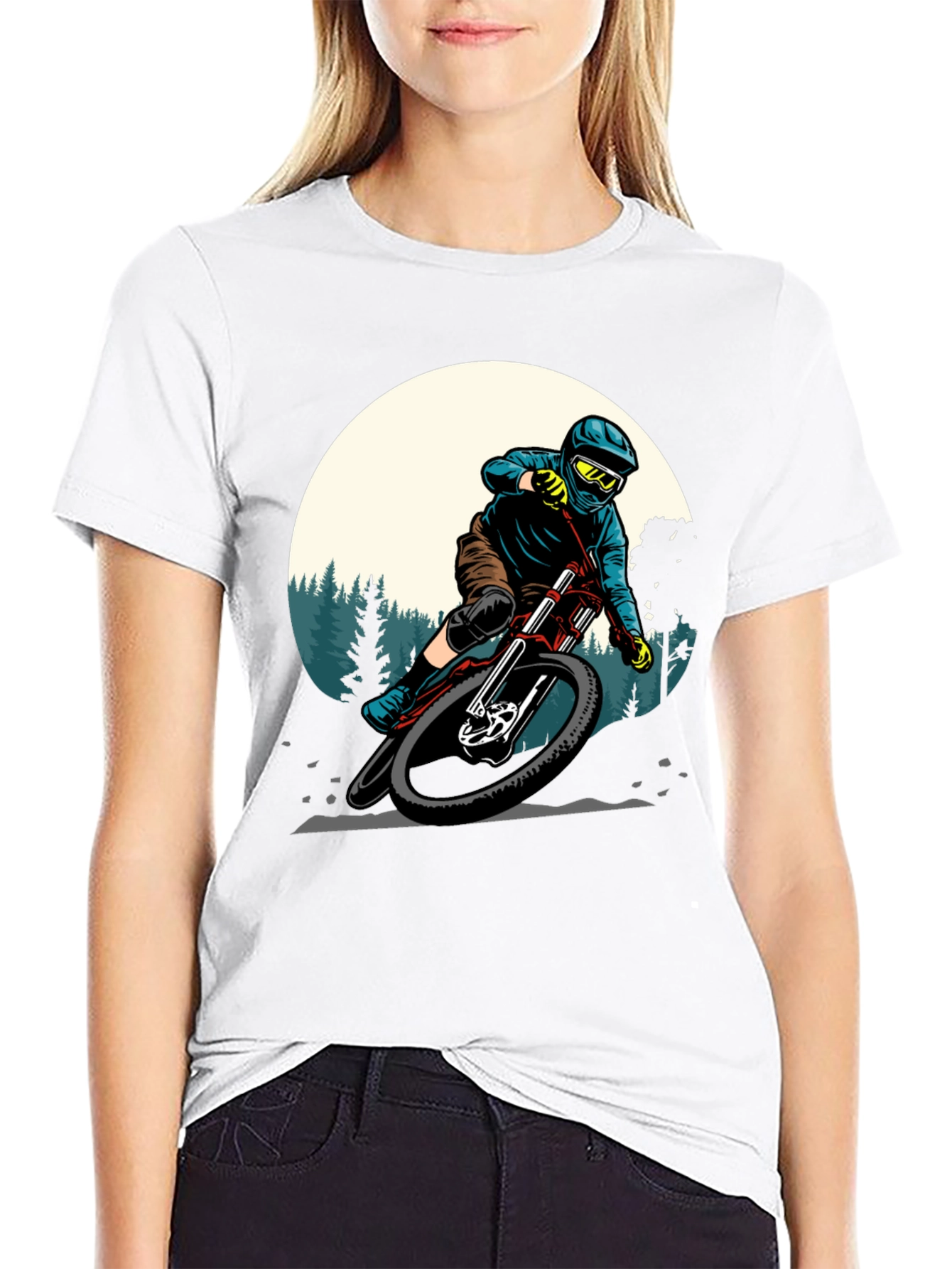 Mountain Bike Graphic Tee - Ride in Style!