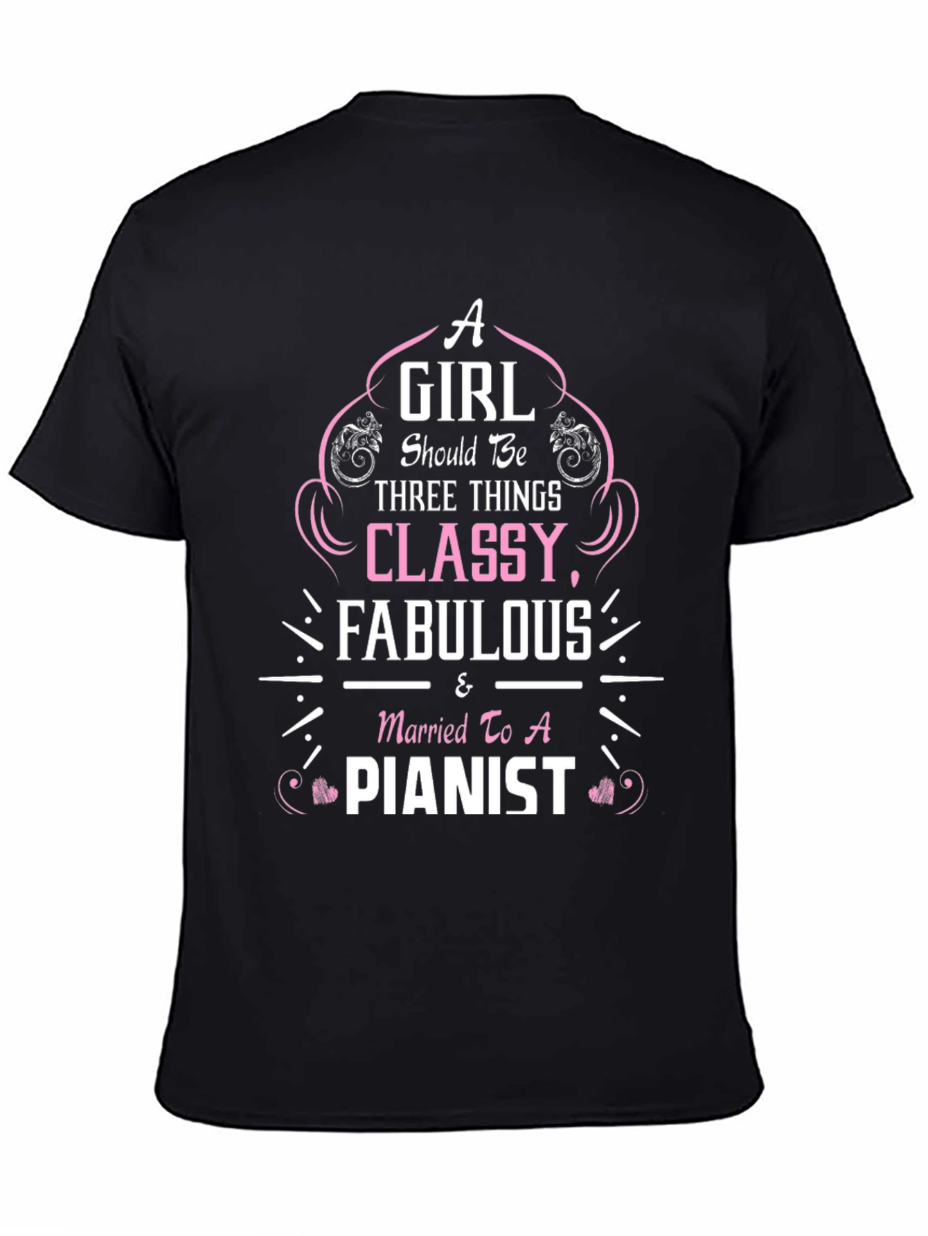 Classy Fabulous Pianist Tee