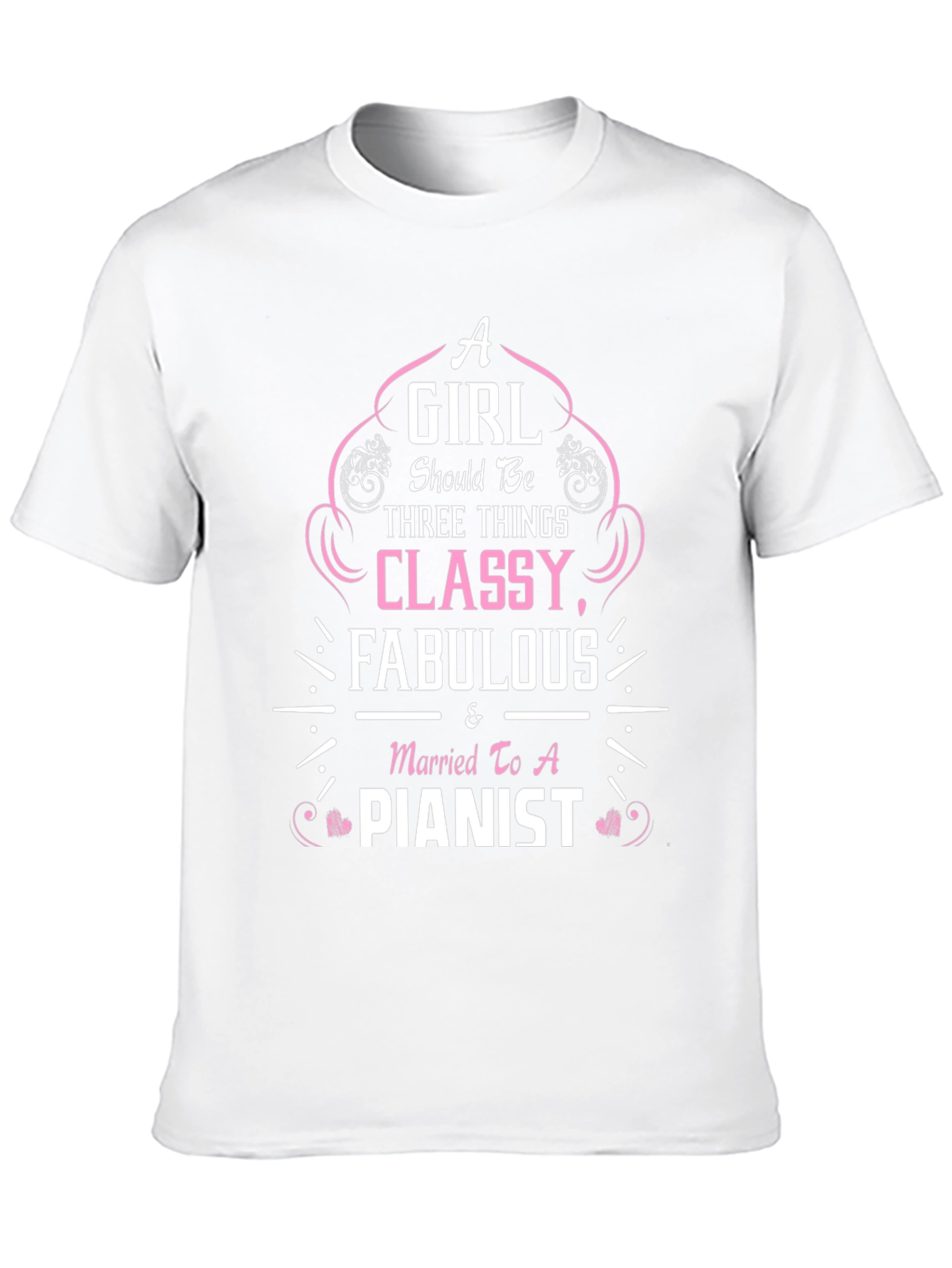 Classy Fabulous Pianist Tee