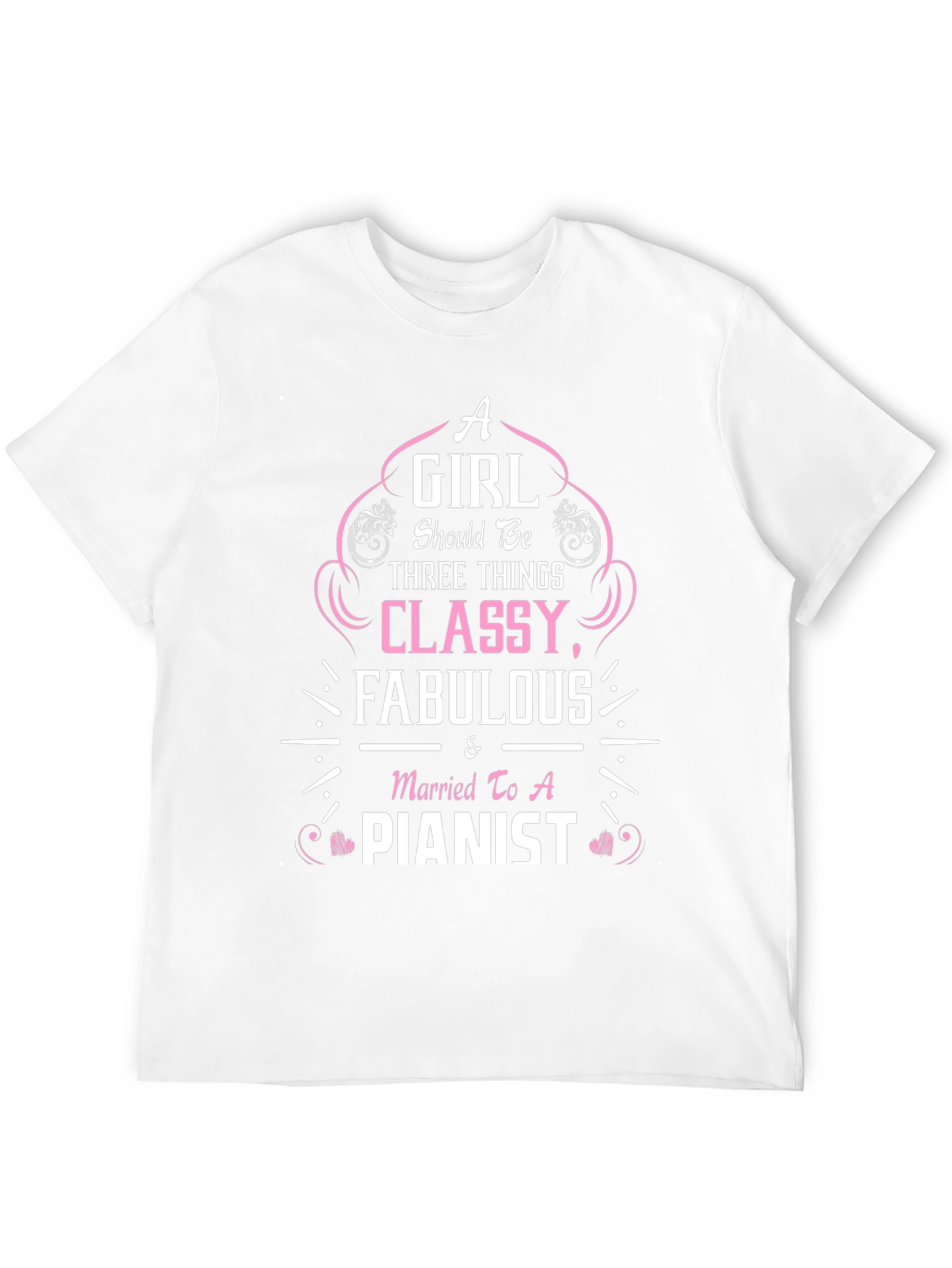 Classy Fabulous Pianist Tee