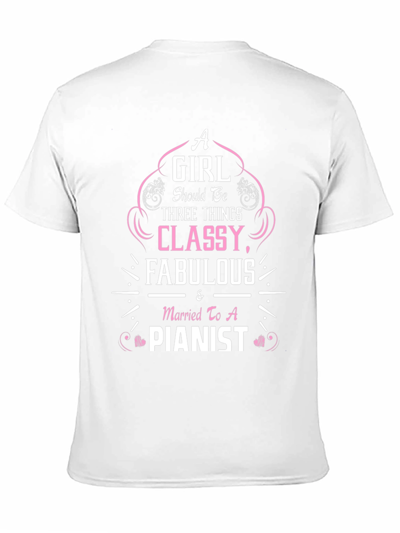 Classy Fabulous Pianist Tee