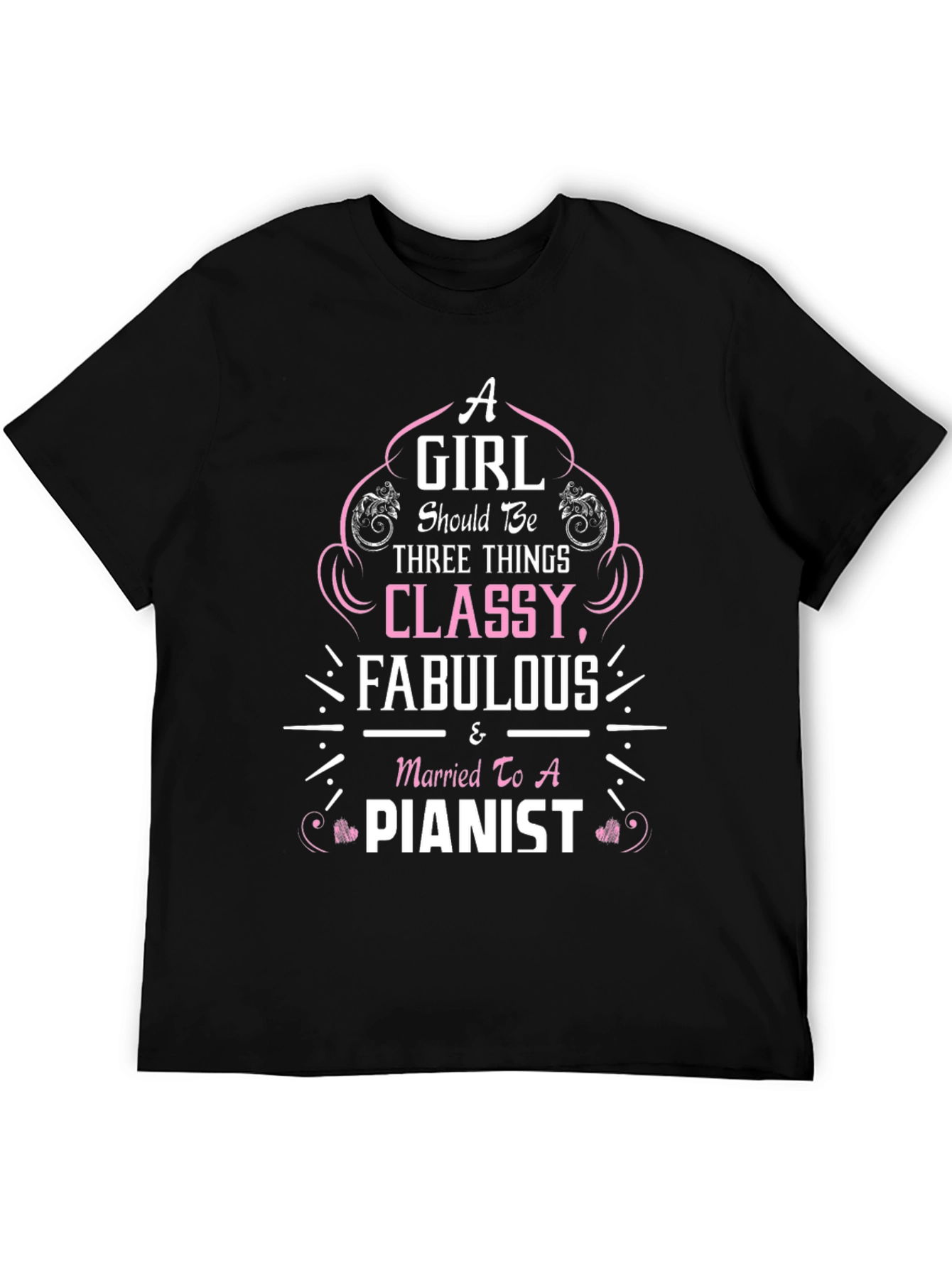 Classy Fabulous Pianist Tee