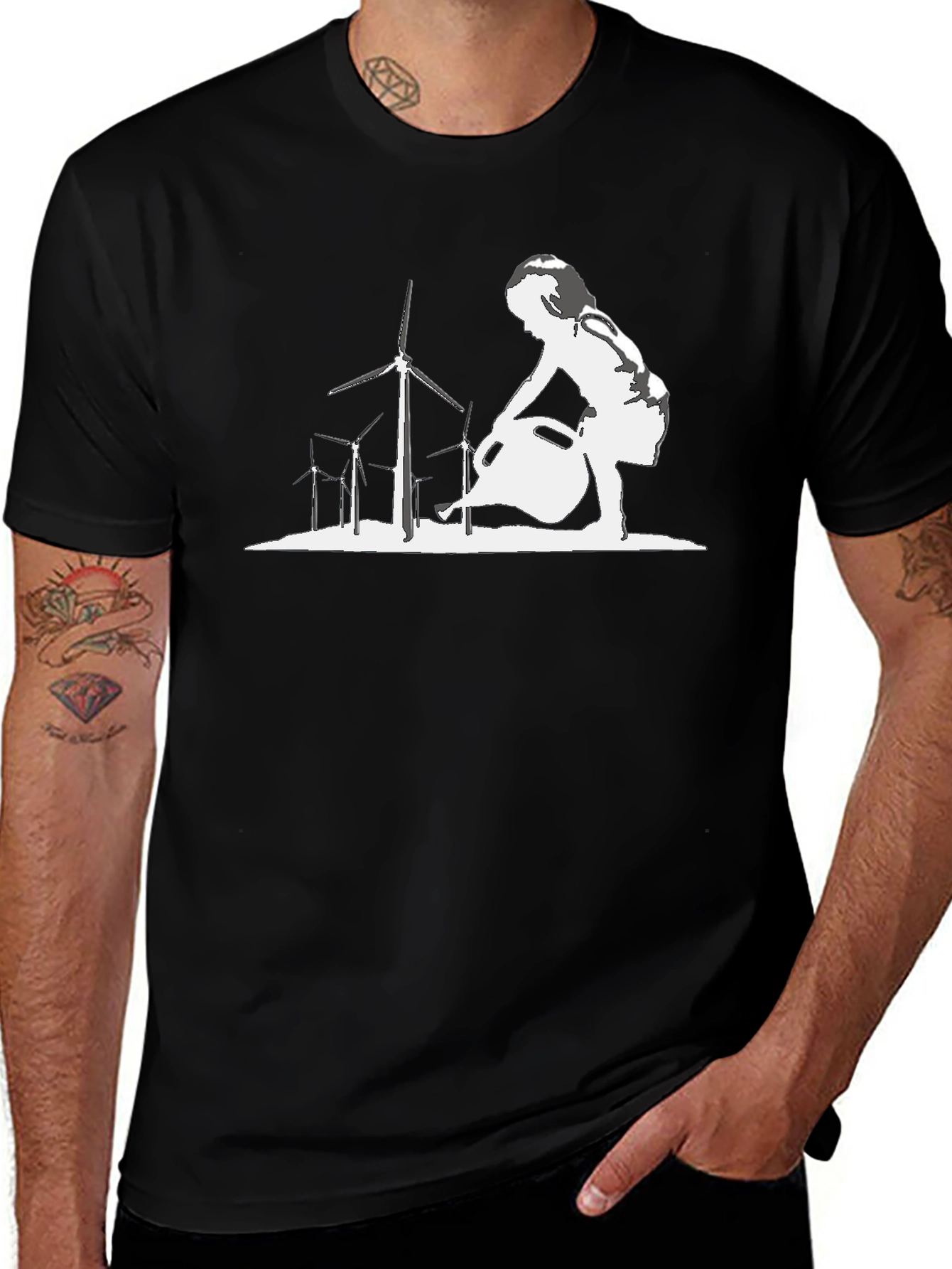 Eco-Friendly Graphic Tee