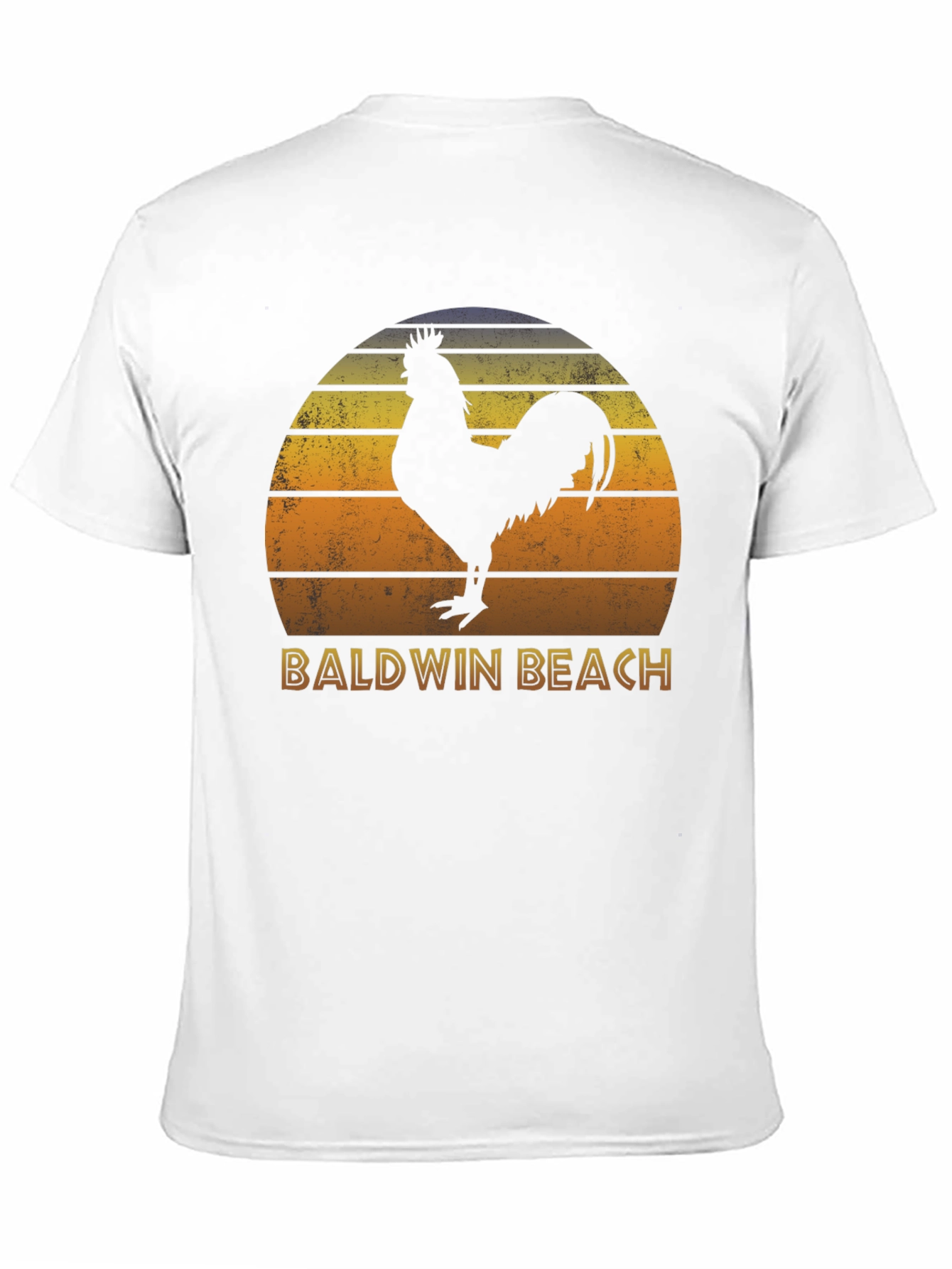 Baldwin Beach Rooster T-Shirt Sunset Style