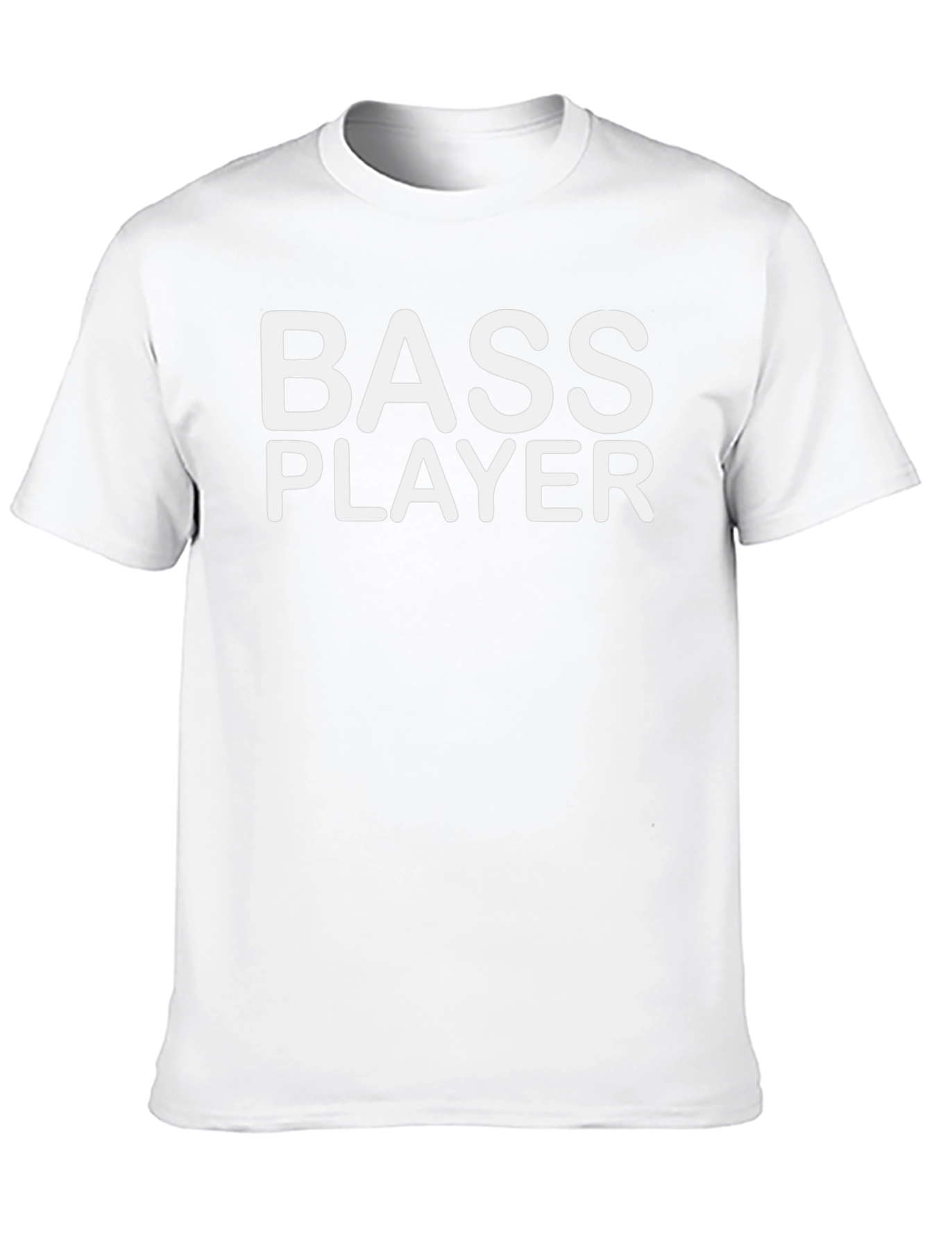 Bass Player Graphic T-Shirt - Black