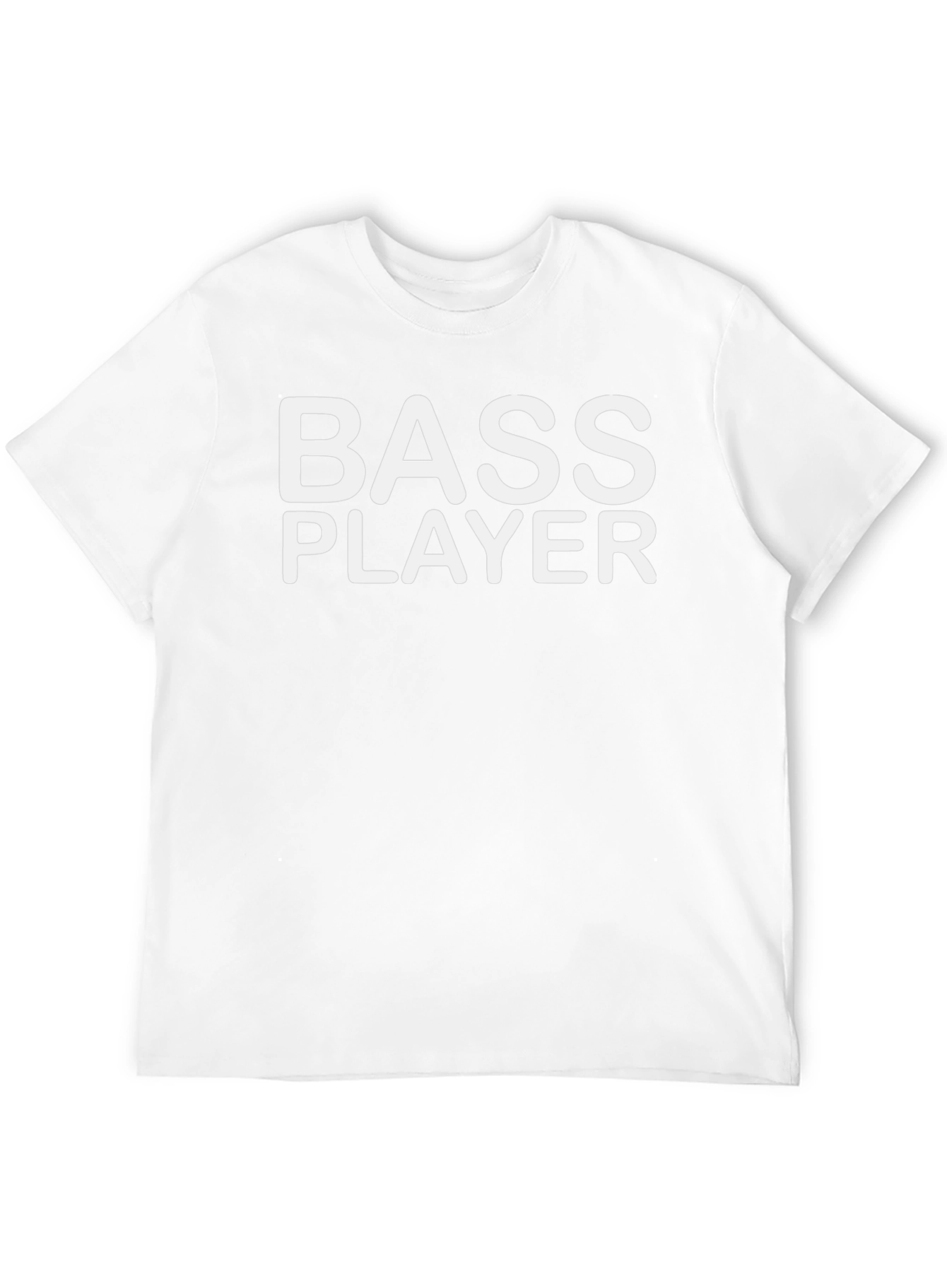 Bass Player Graphic T-Shirt - Black