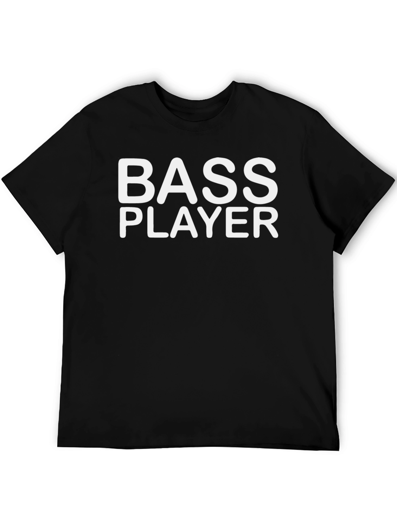 Bass Player Graphic T-Shirt - Black