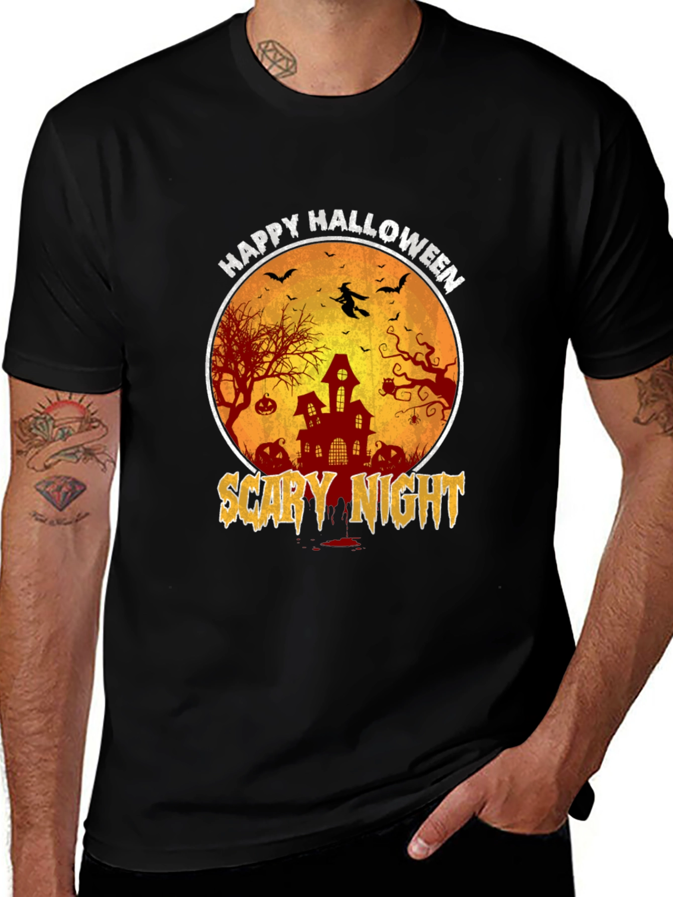 Happy Halloween Scary Night T-Shirt