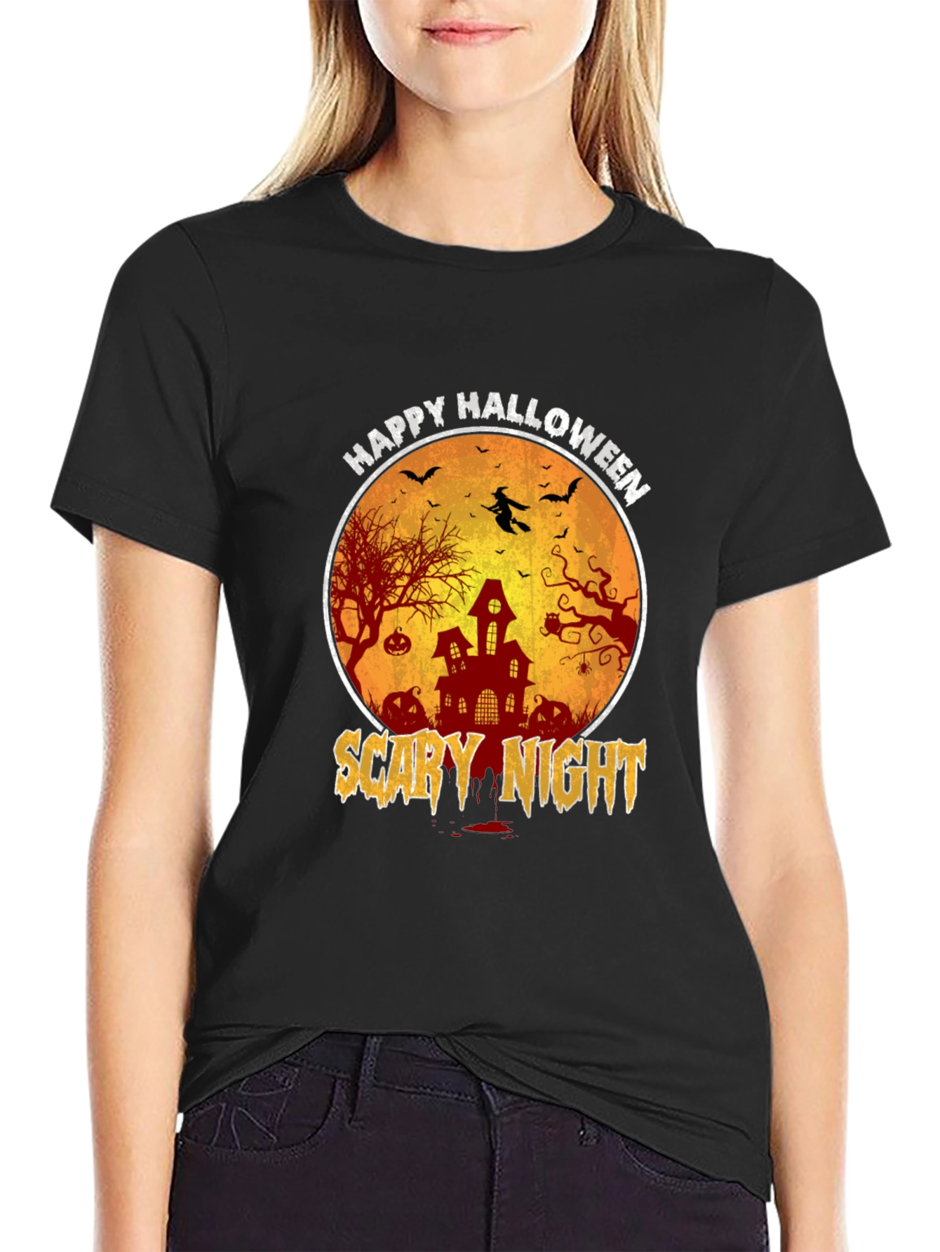 Happy Halloween Scary Night T-Shirt