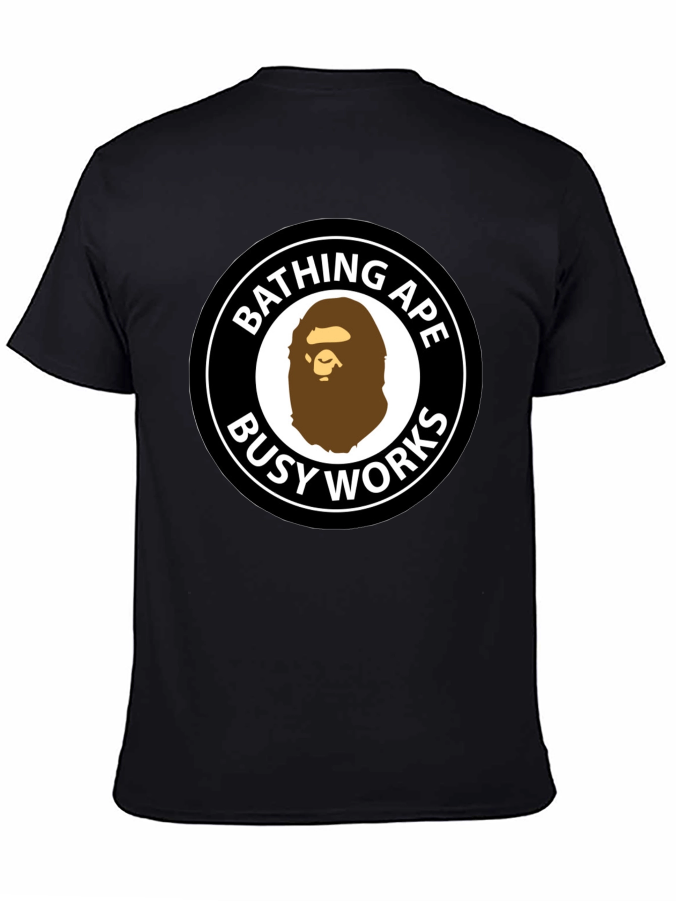 Bathing Ape Busy Works Black Graphic Tee