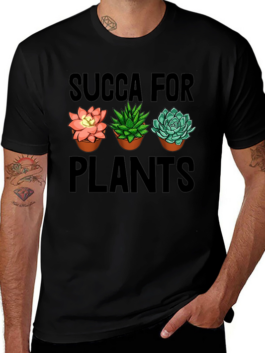 Succa For Plants Graphic T-Shirt