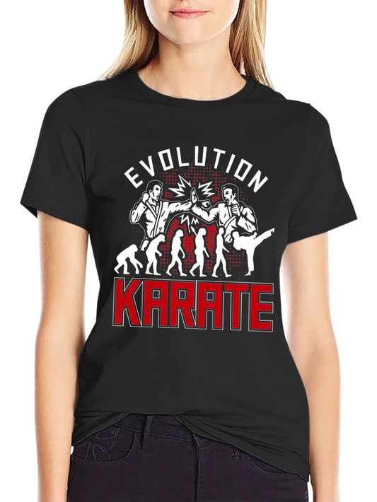 Karate Evolution Graphic Tee - Martial Arts T-Shirt