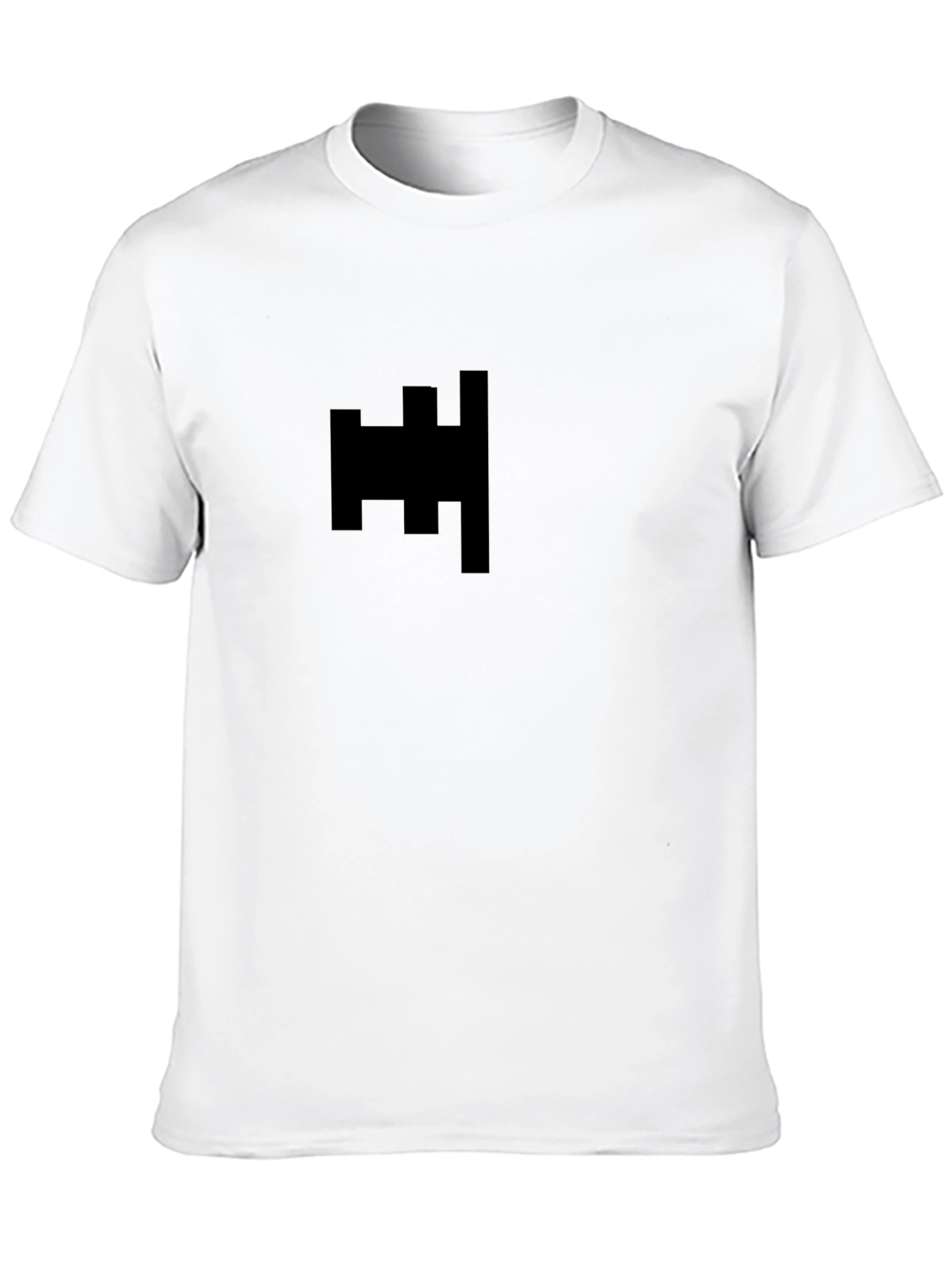 Modern Graphic Black T-Shirt
