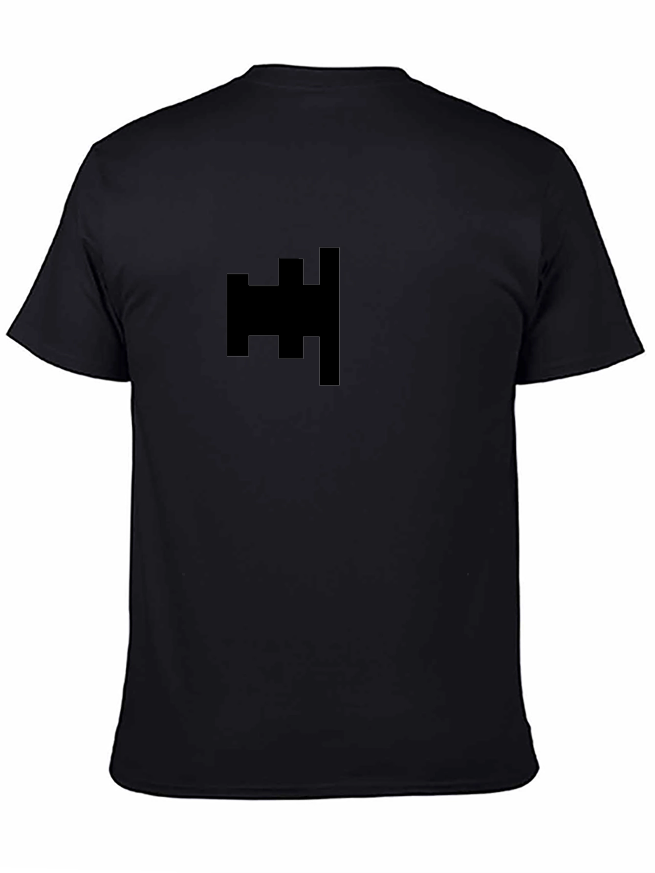 Modern Graphic Black T-Shirt
