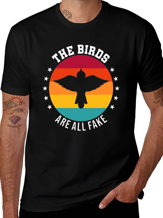 Birds Arent Real Conspiracy T-Shirt