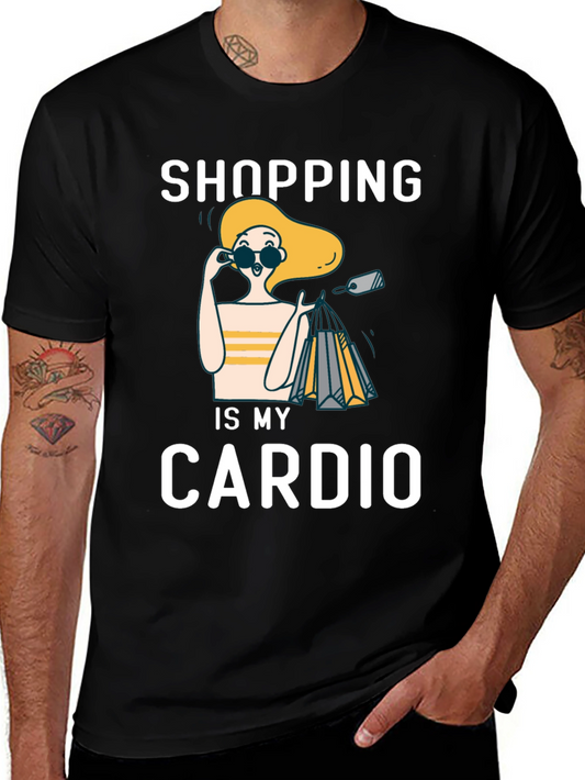 Shopping is My Cardio Graphic Tee
