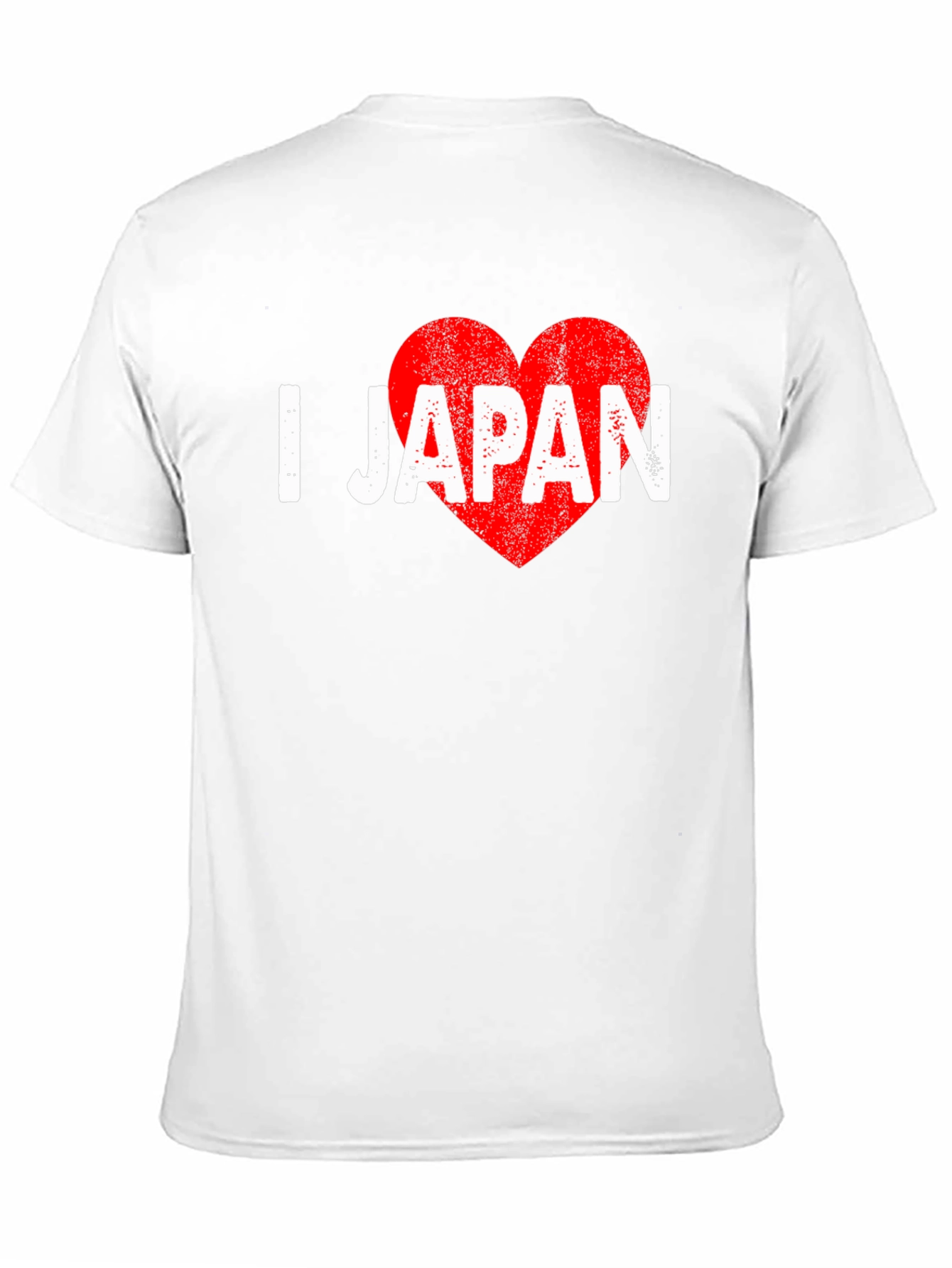 I Heart Japan T-Shirt - Black Distressed Print