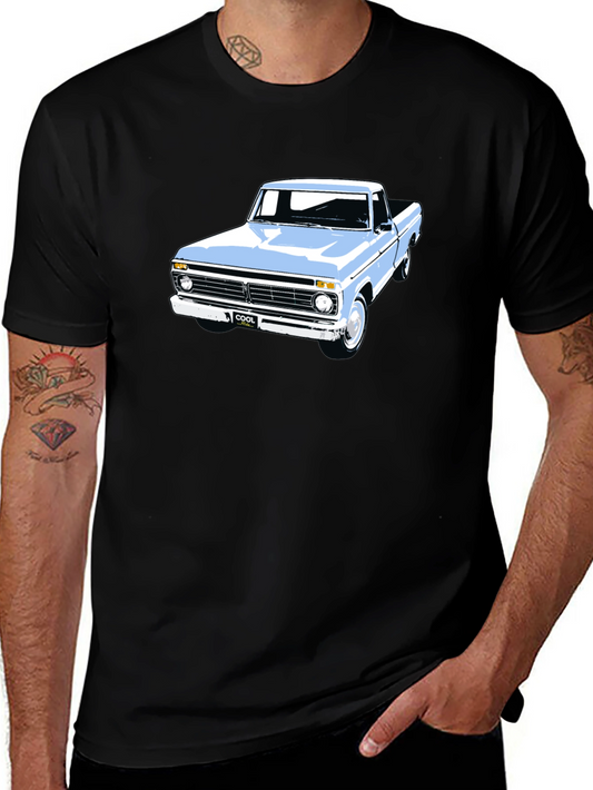 Vintage Truck Graphic T-Shirt - Cool Car Tee