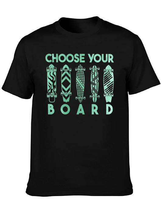Choose Your Board Skateboard Graphic Tee