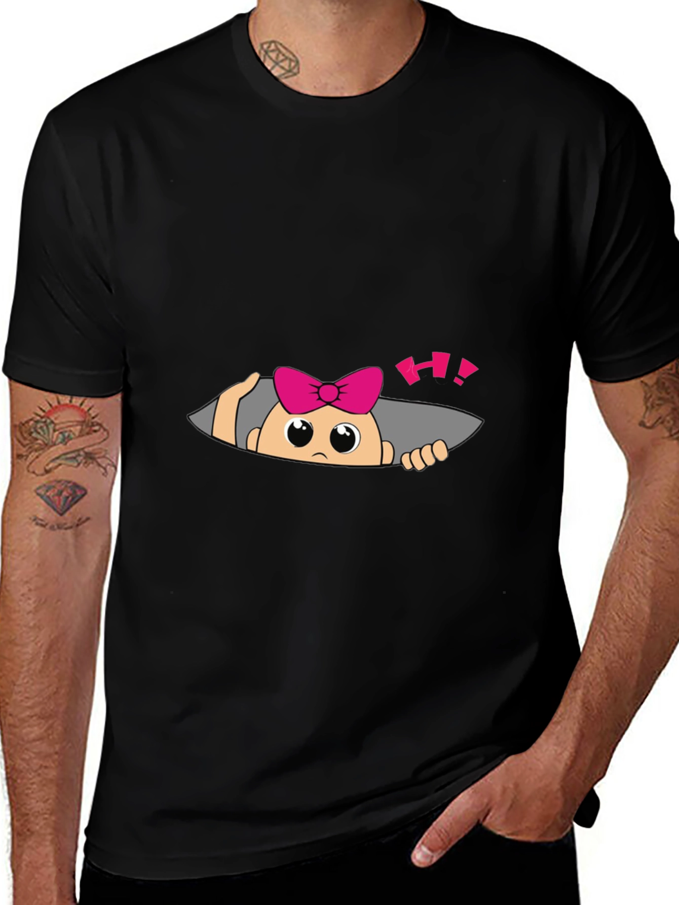 Peek-a-Boo Baby T-Shirt