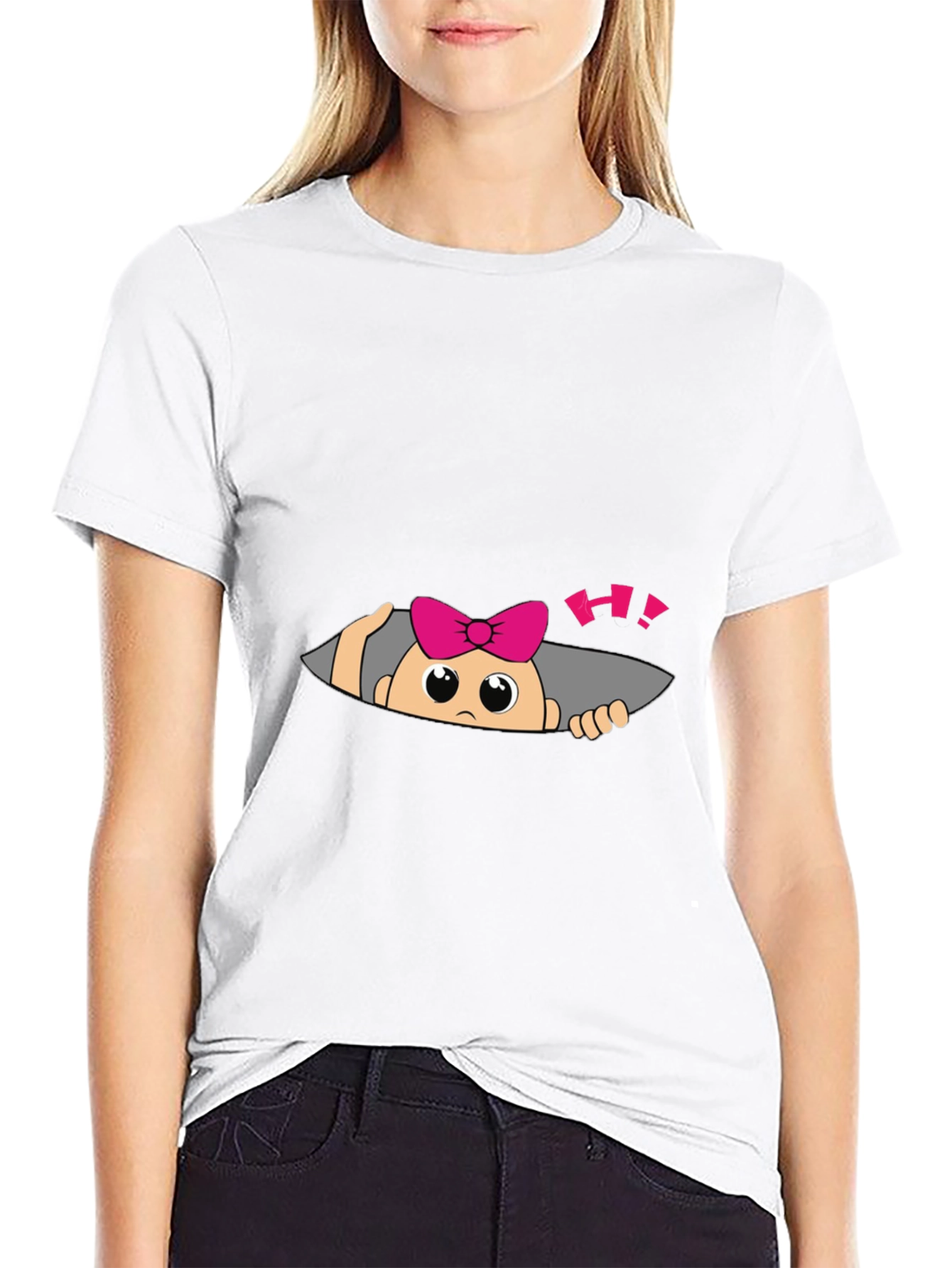 Peek-a-Boo Baby T-Shirt