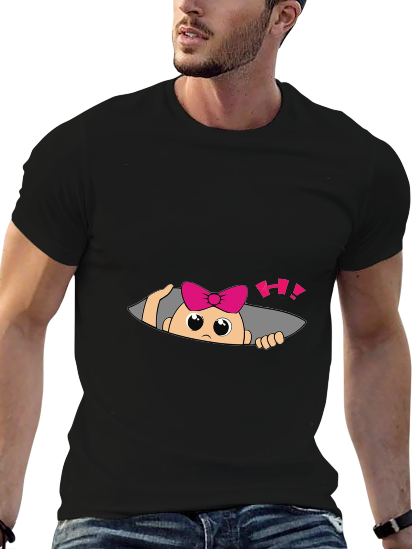 Peek-a-Boo Baby T-Shirt