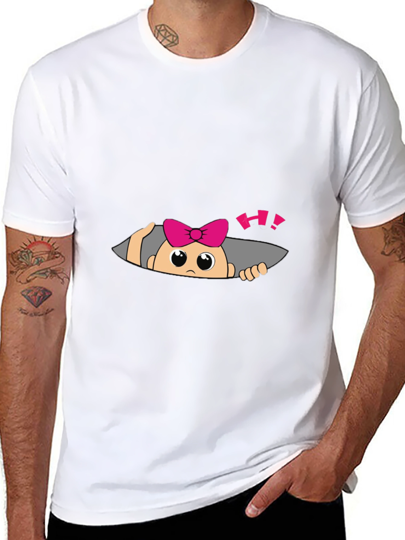 Peek-a-Boo Baby T-Shirt