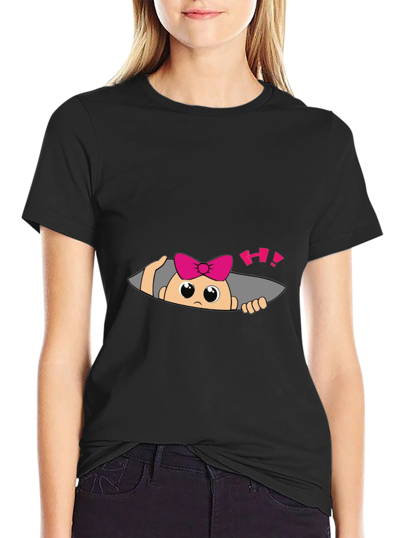Peek-a-Boo Baby T-Shirt