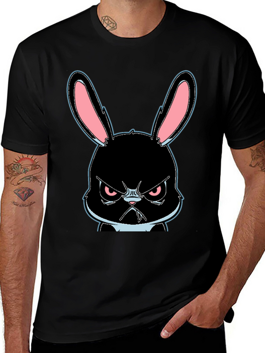 Grumpy Bunny Graphic T-Shirt