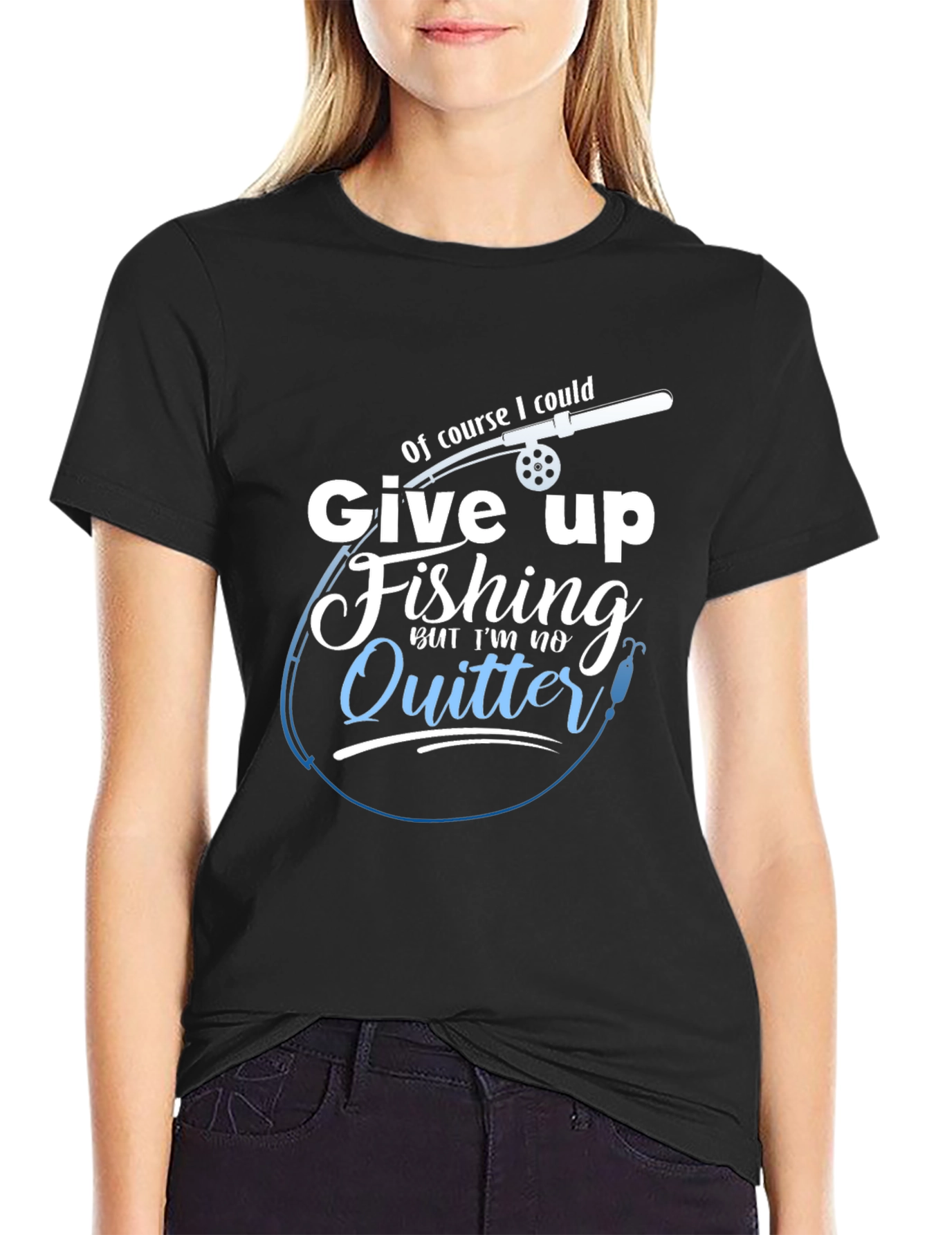 Fishing T-Shirt - Im No Quitter