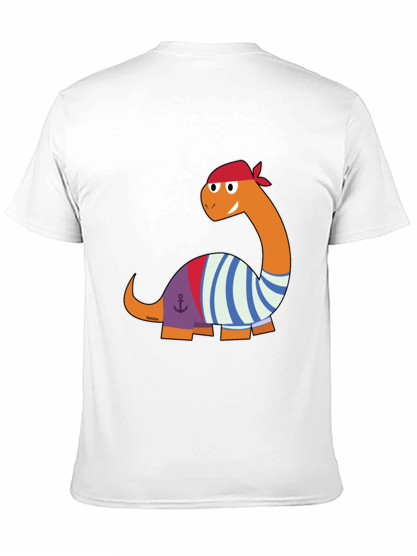 Pirate Dino T-Shirt - Black