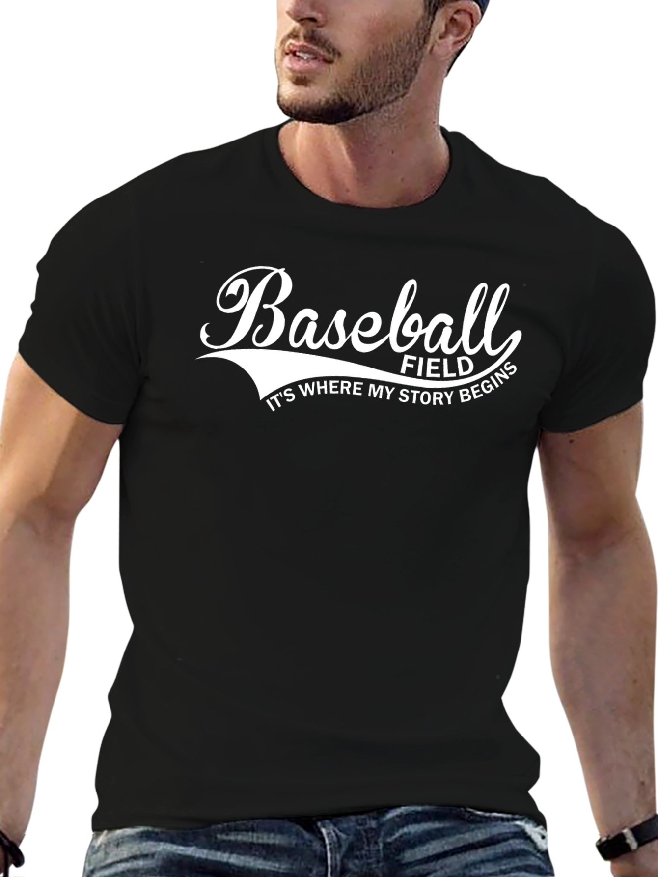 Baseball Field T-Shirt - Where My Story Begins
