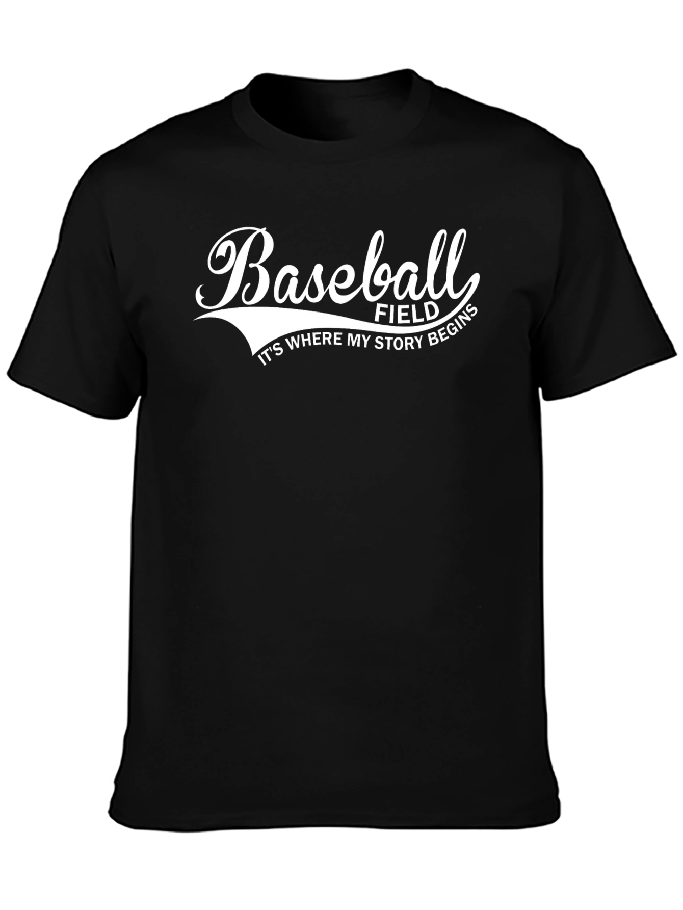 Baseball Field T-Shirt - Where My Story Begins