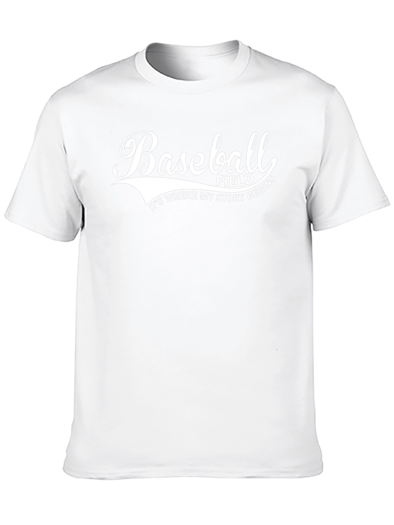 Baseball Field T-Shirt - Where My Story Begins