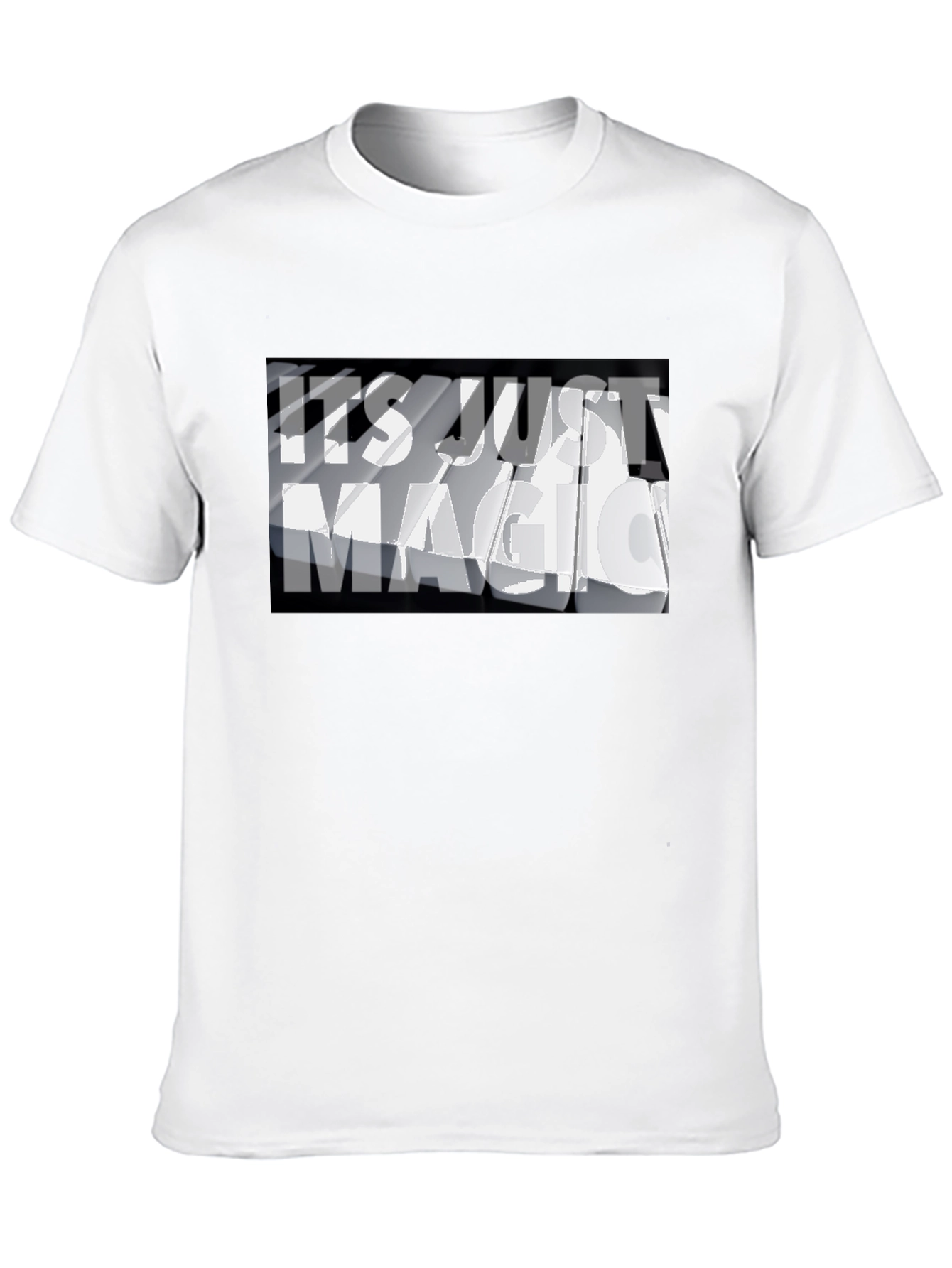 Its Just Magic Graphic Tee - Black