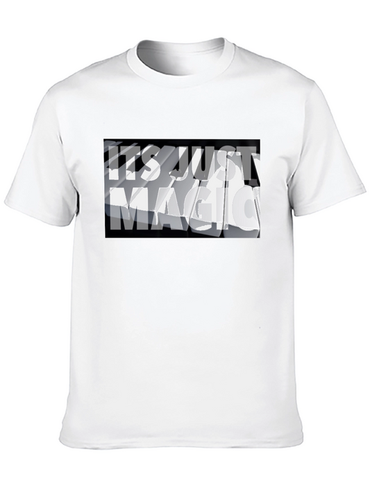 Its Just Magic Graphic Tee - Black